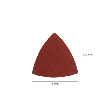 LIJA TRIANGULAR PARA HERRAMIENTA MU