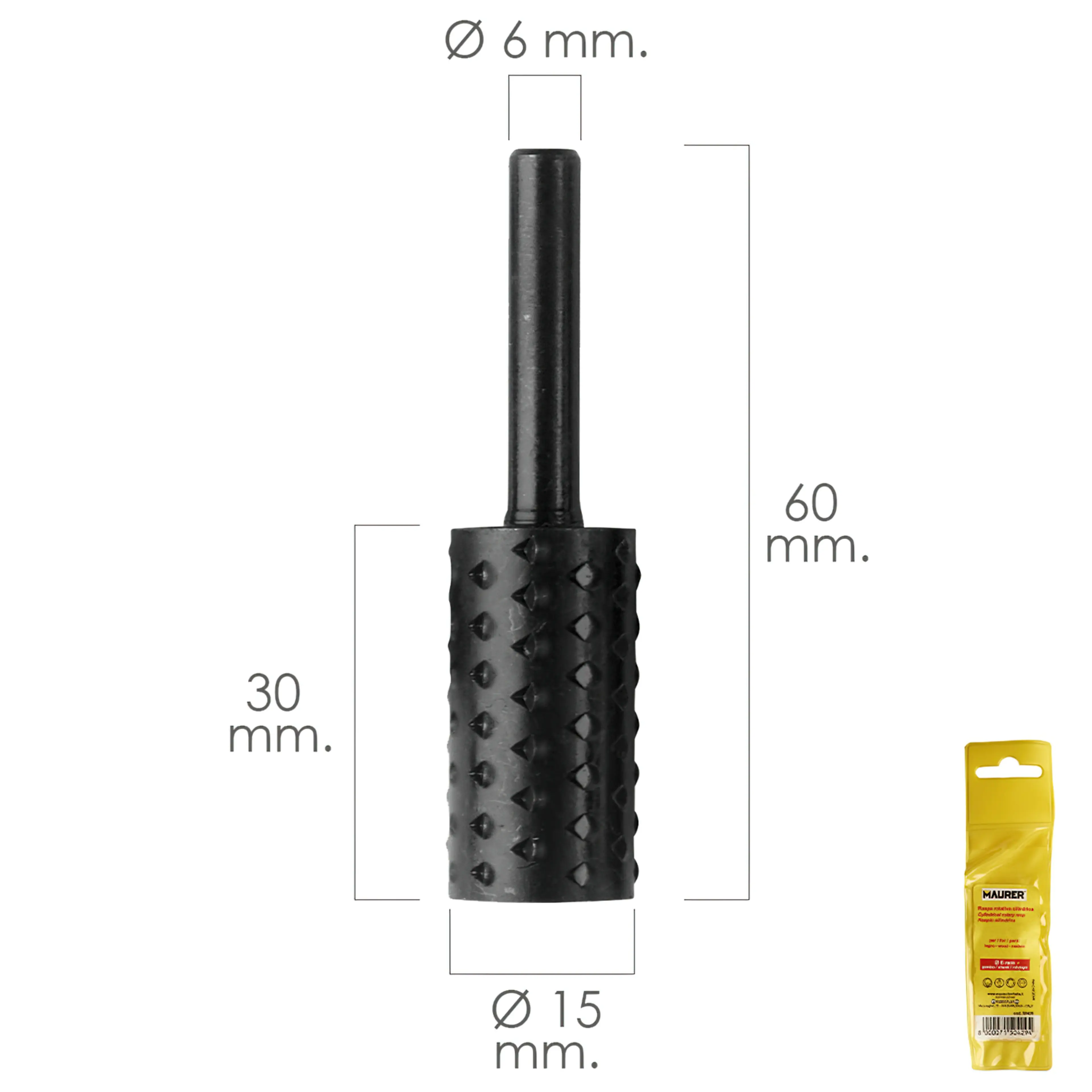 FRESA ROTATIVA PARA MADERA CILINDRI