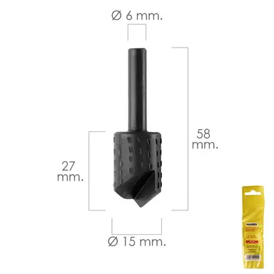 FRESA ROTATIVA MADERA PARA VACIADO 