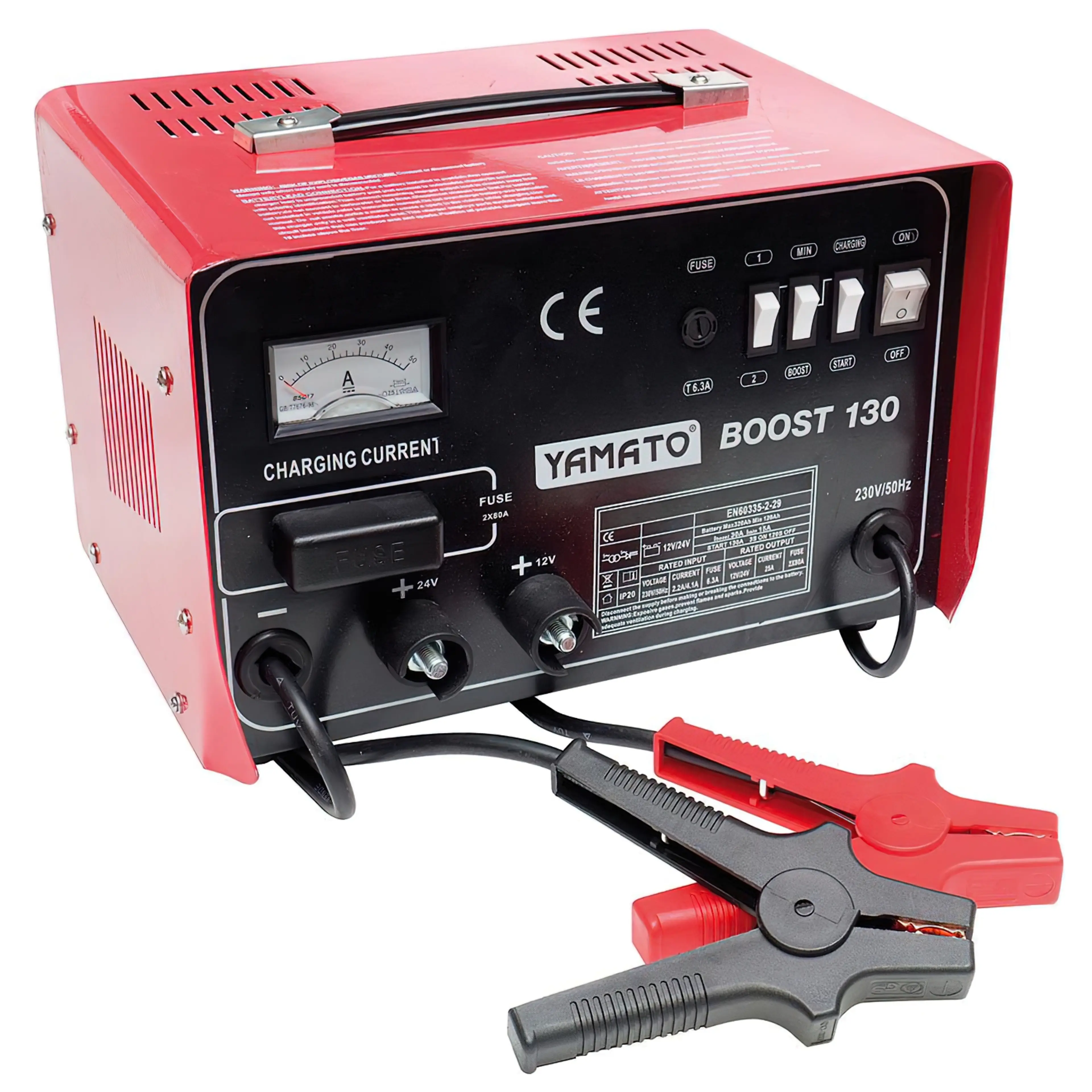 CARGABATERIAS BOOST-130  CON ARRANC