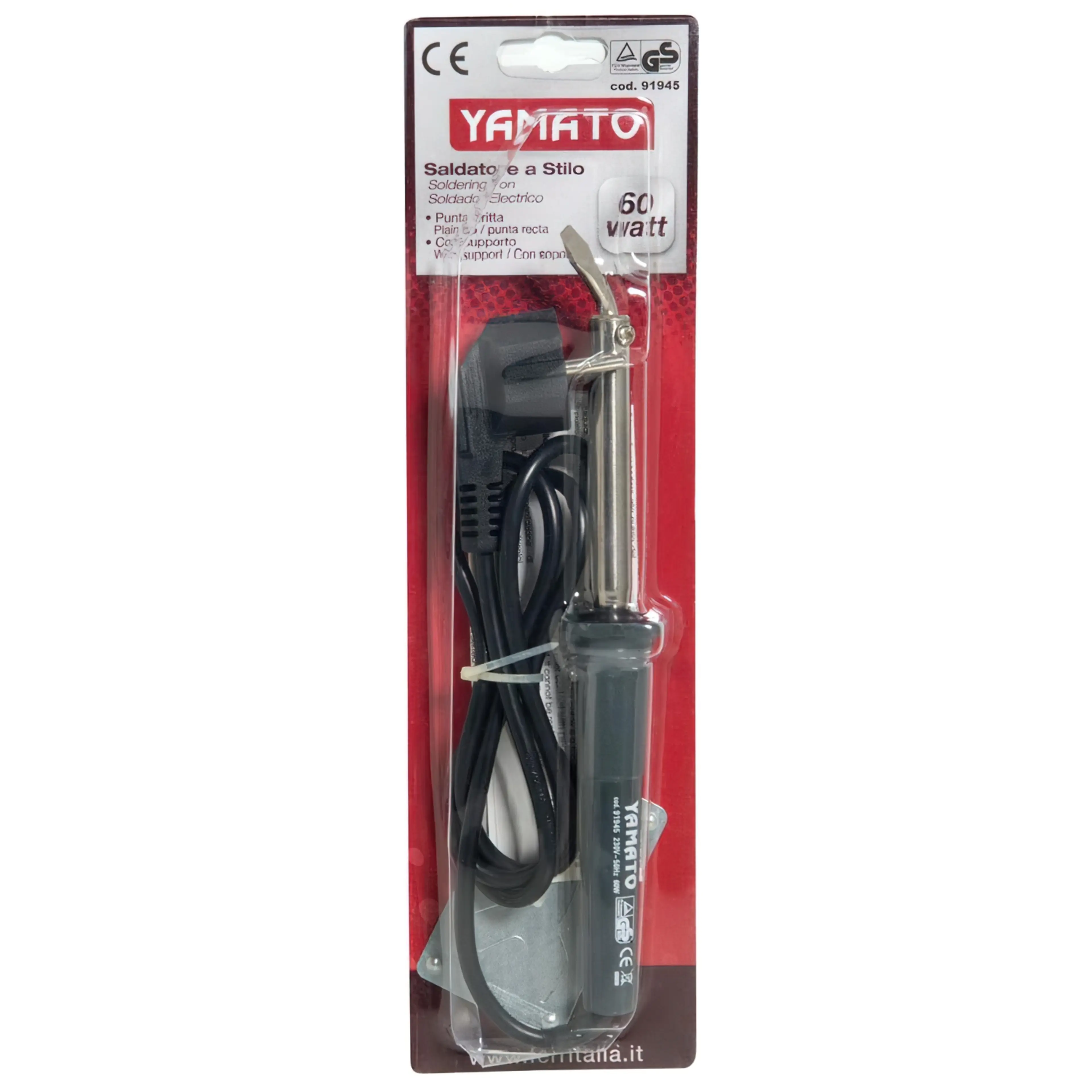 SOLDADOR YAMATO  60 W. PUNTA CURVA
