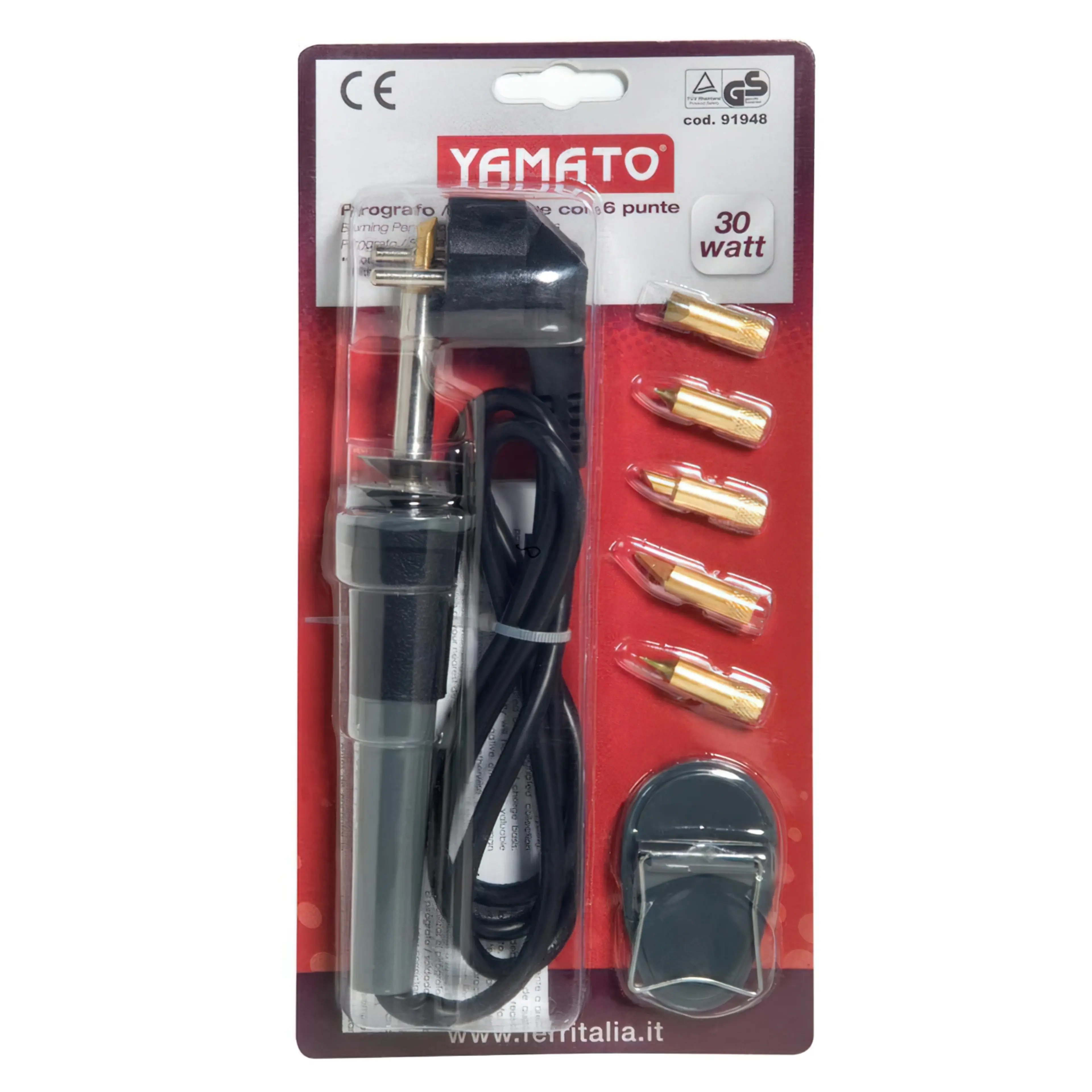 SOLDADOR YAMATO 30 W. CON 6 PUNTAS 