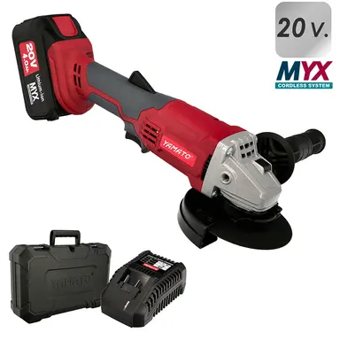 AMOLADORA A BATERIA LITIO 20 V. LIM