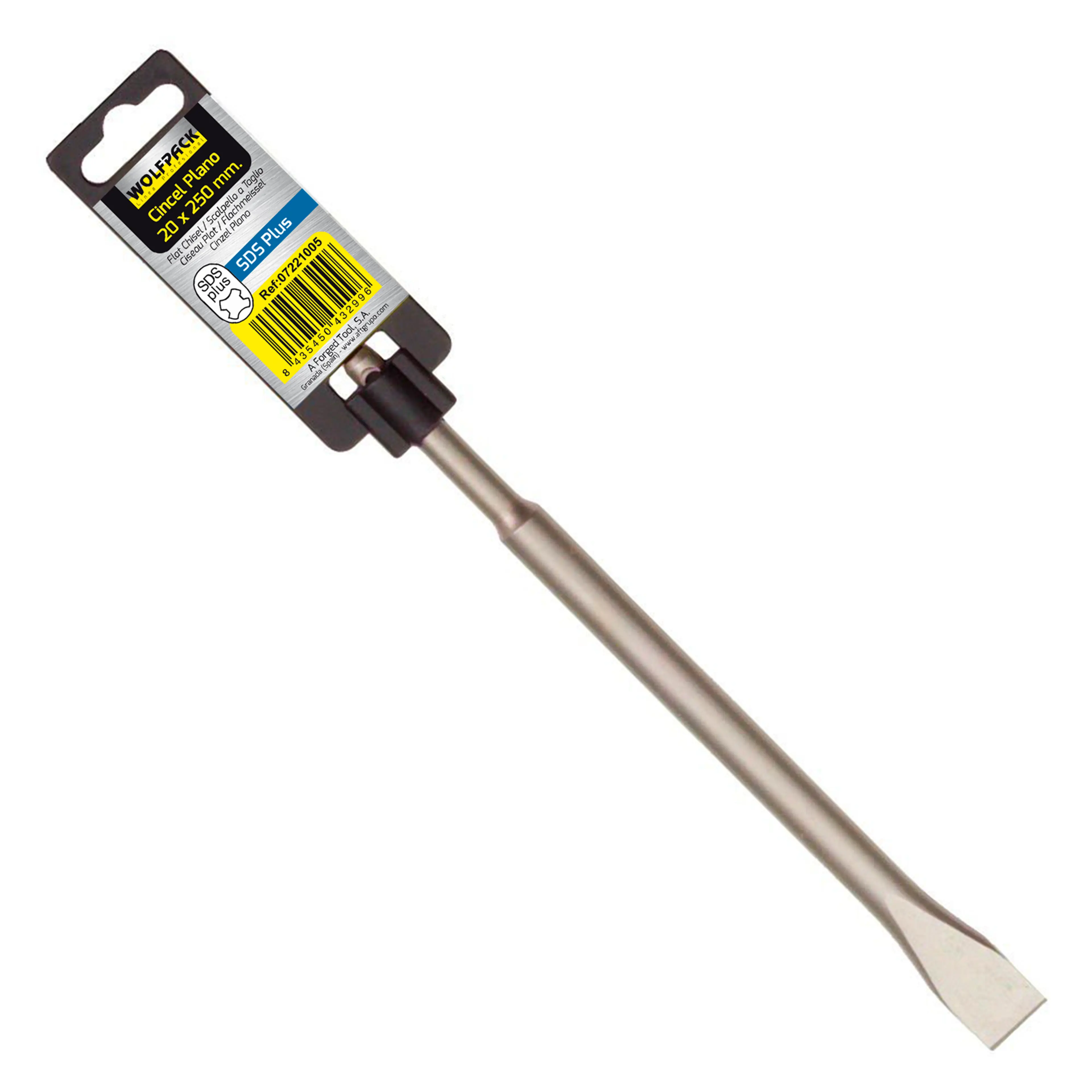 CINCEL MARTILLO SDS PLUS PLANO 20X2