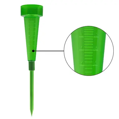 PLUVIOMETRO ORYX PLASTICO VERDE 35 