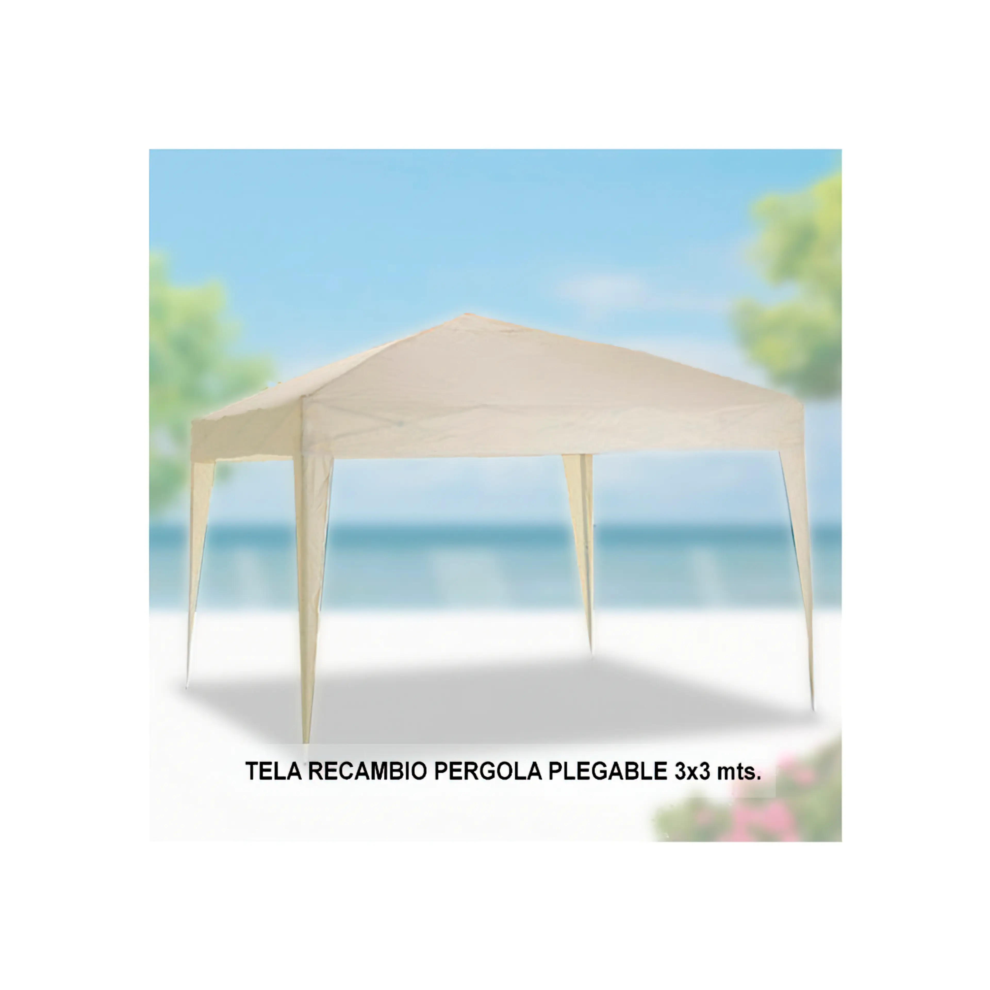 TELA RECAMBIO PARA PERGOLA PLEGABLE