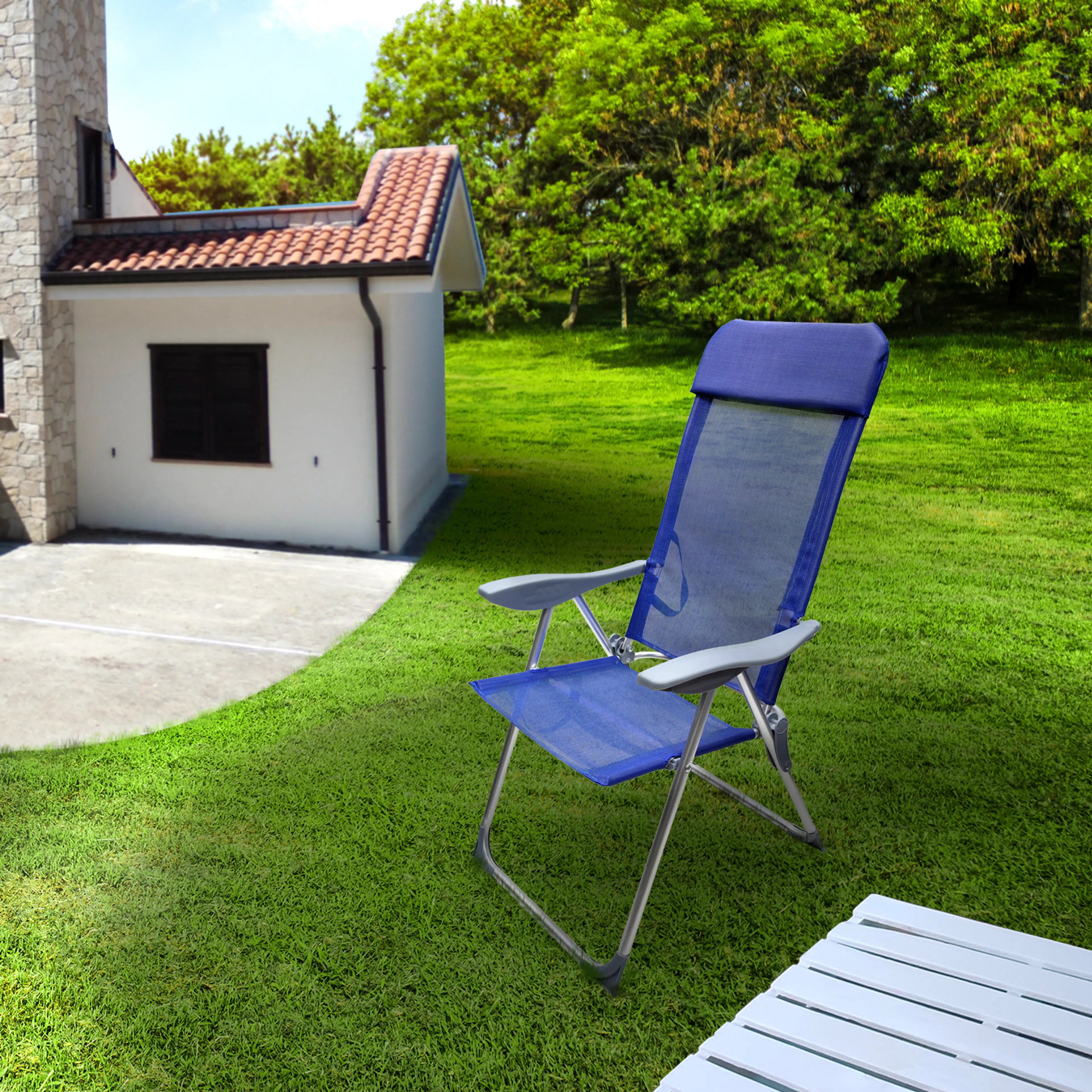 SILLA PLAYA ALUMINIO 5 POSICIONES A