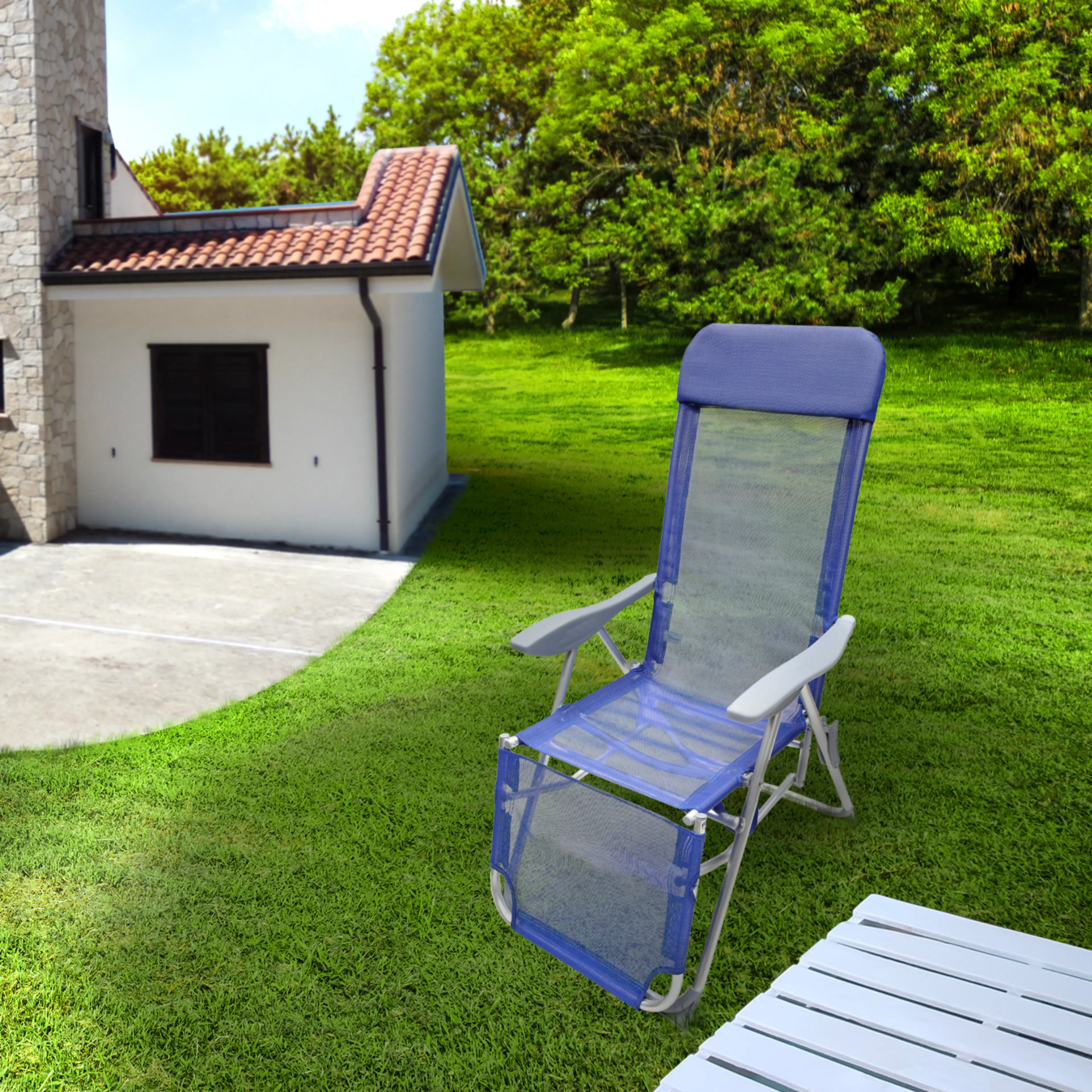 SILLA PLAYA ALUMINIO 5 POSICIONES A