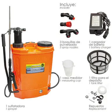SULFATADORA ELECTRICA A BATERIA DOB