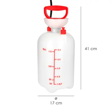 SULFATADORA MANUAL 5 LITROS PRESIÓN
