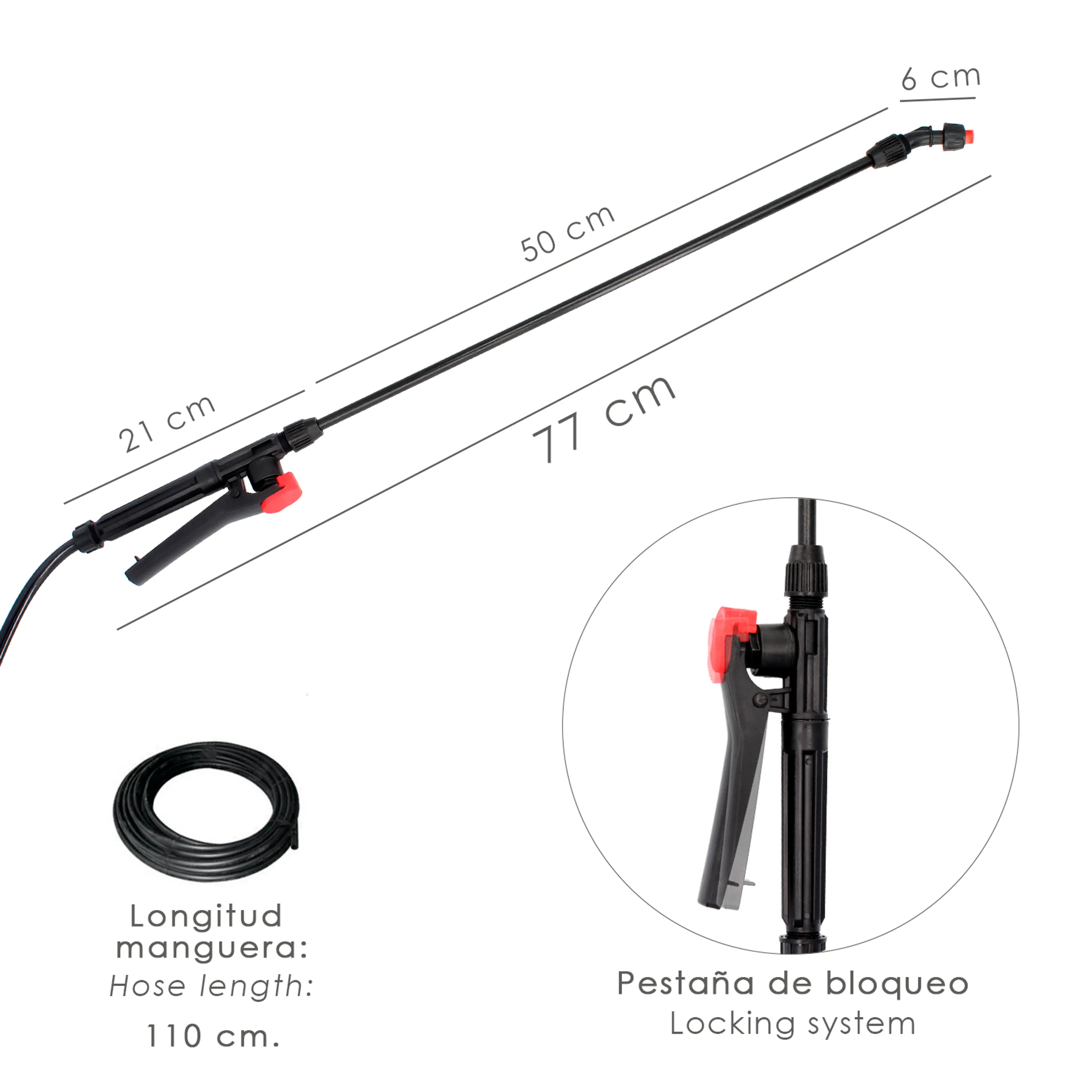 SULFATADORA MANUAL 16 LITROS