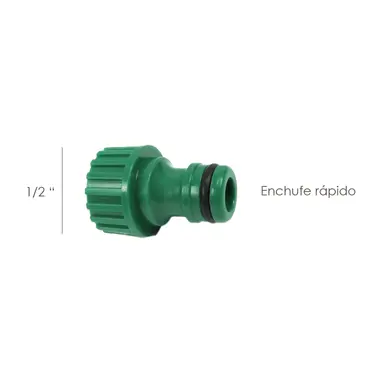 ADAPTADOR MANGUERA PLASTICO 1/2 HEM