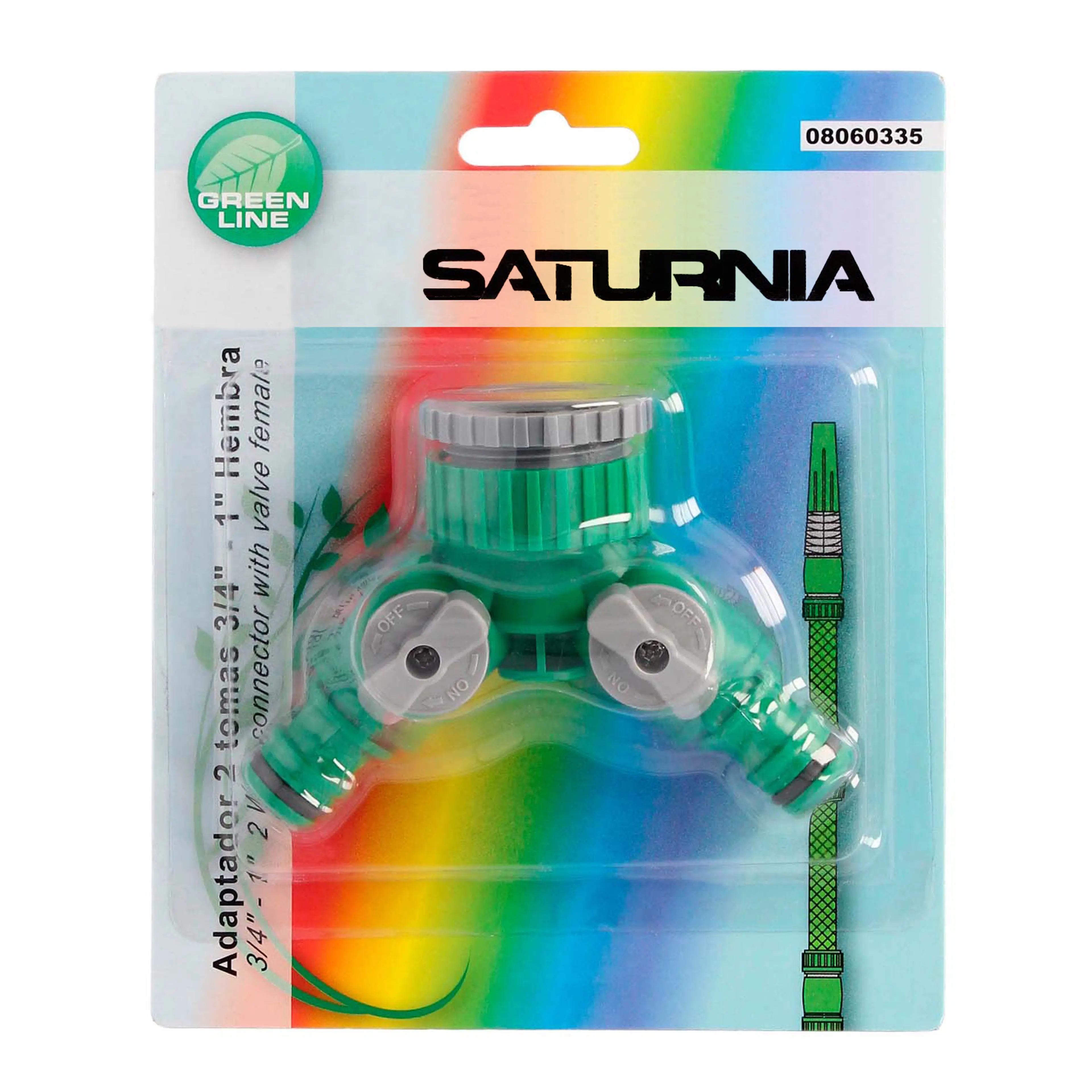 ADAPTADOR MANGUERA PLASTICO 3/4 - 1