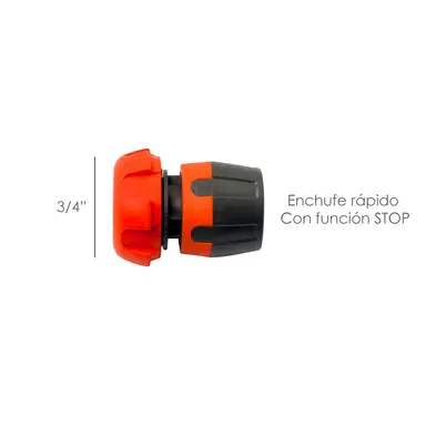 CONECTOR MANGUERA SOFT-TOUCH 3/4 ST