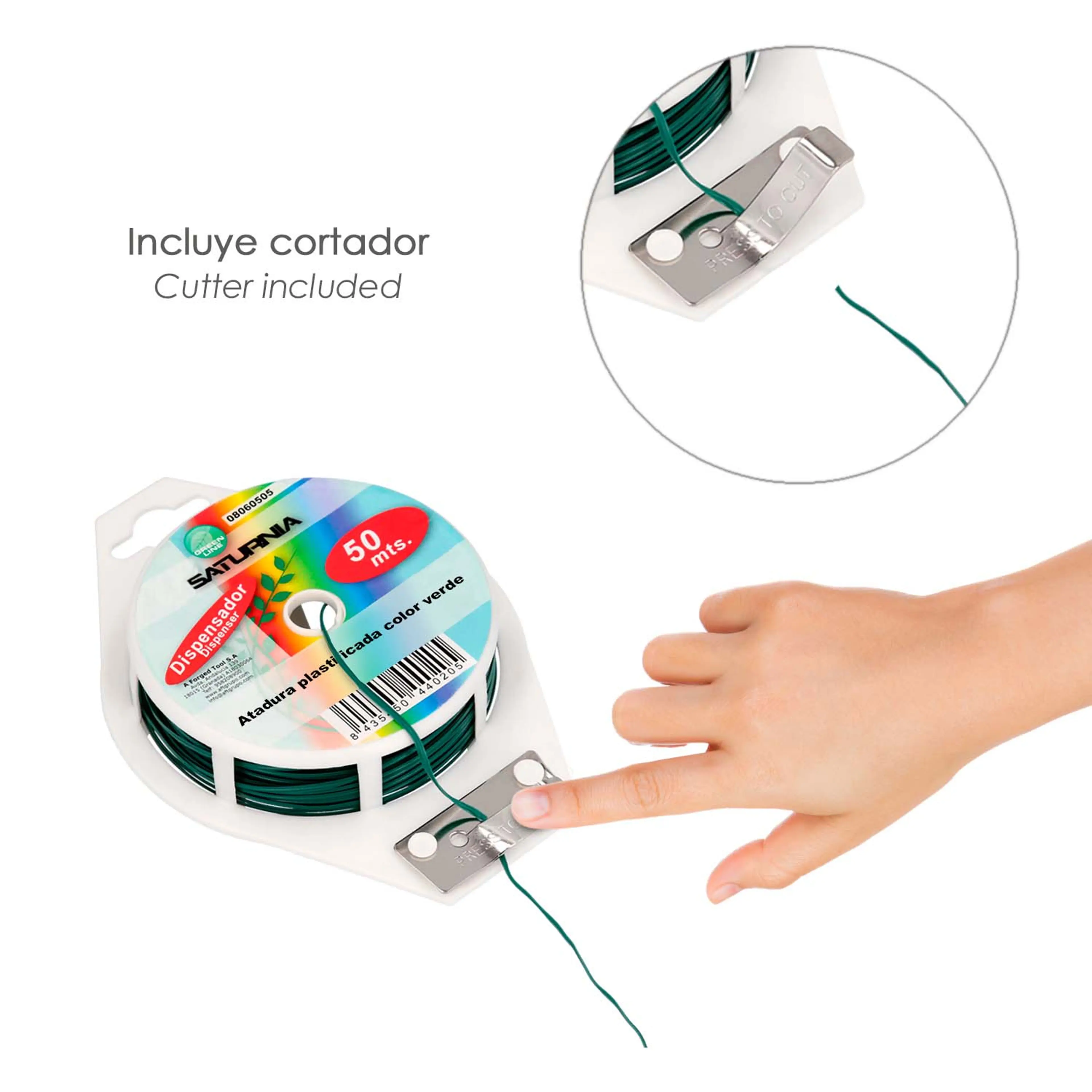 ATADURA PLASTIFICADA (DISPENSADOR 5