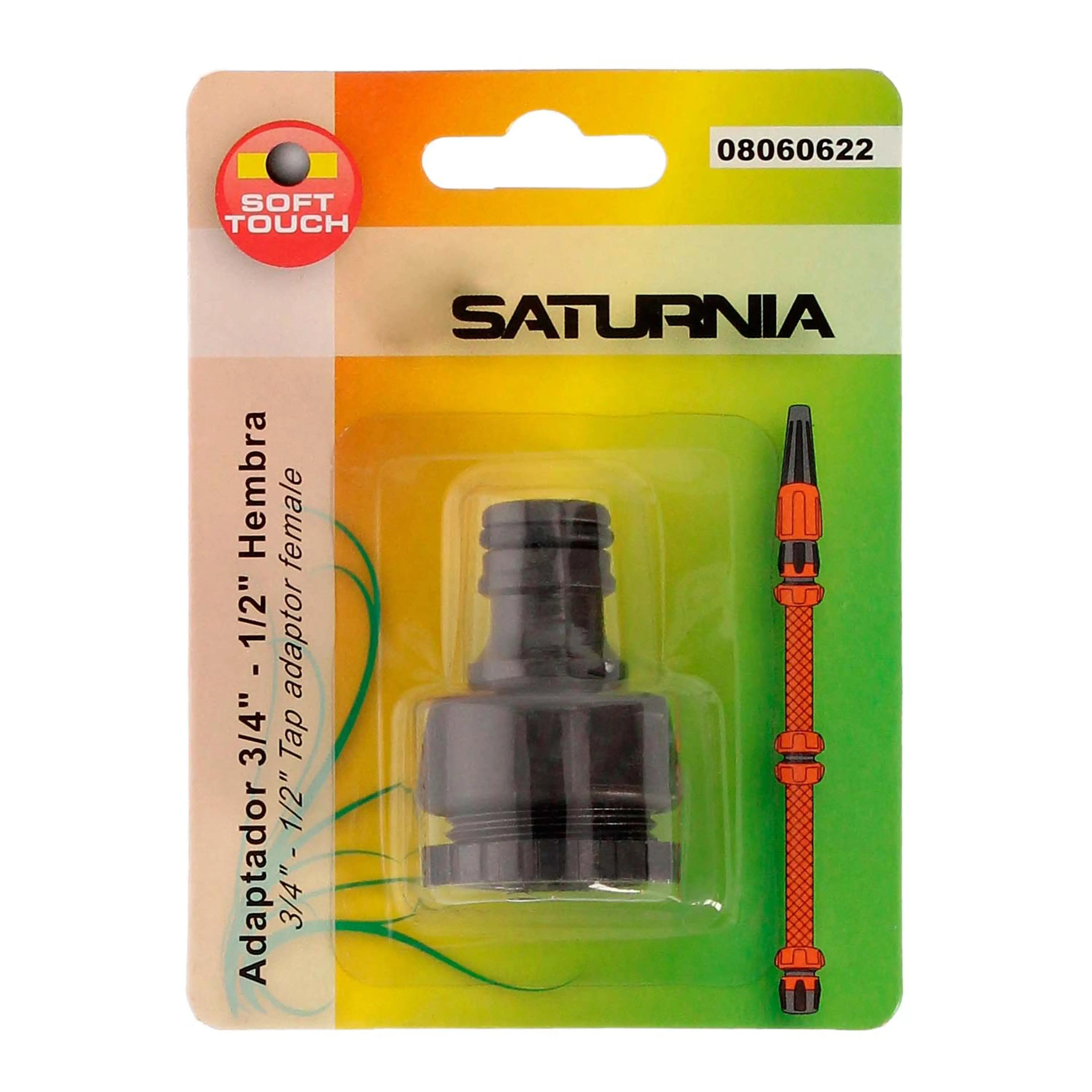 ADAPTADOR MANGUERA SOFT TOUCH 3/4" 