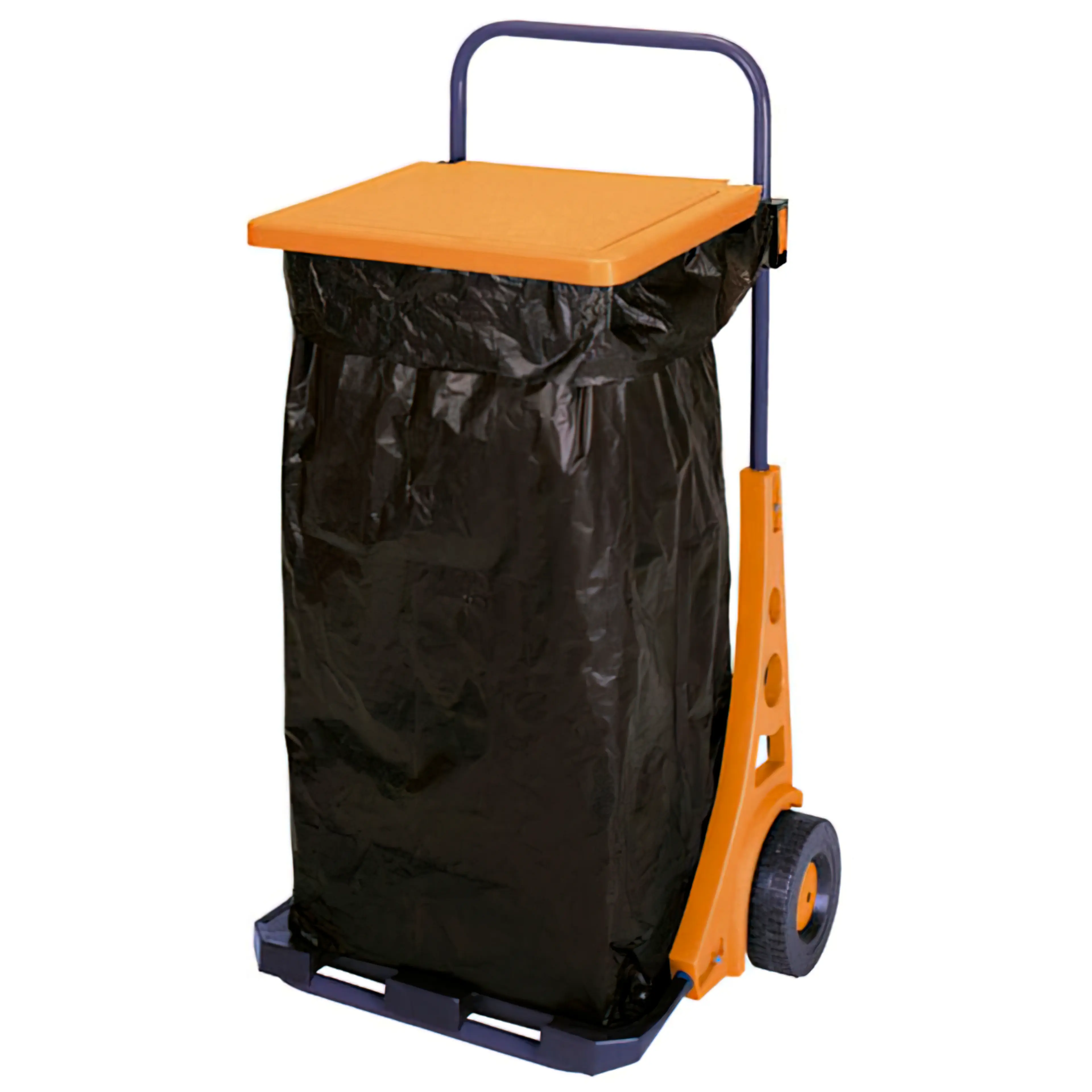 CARRO PORTA SACOS HOJAS JARDIN PAPI