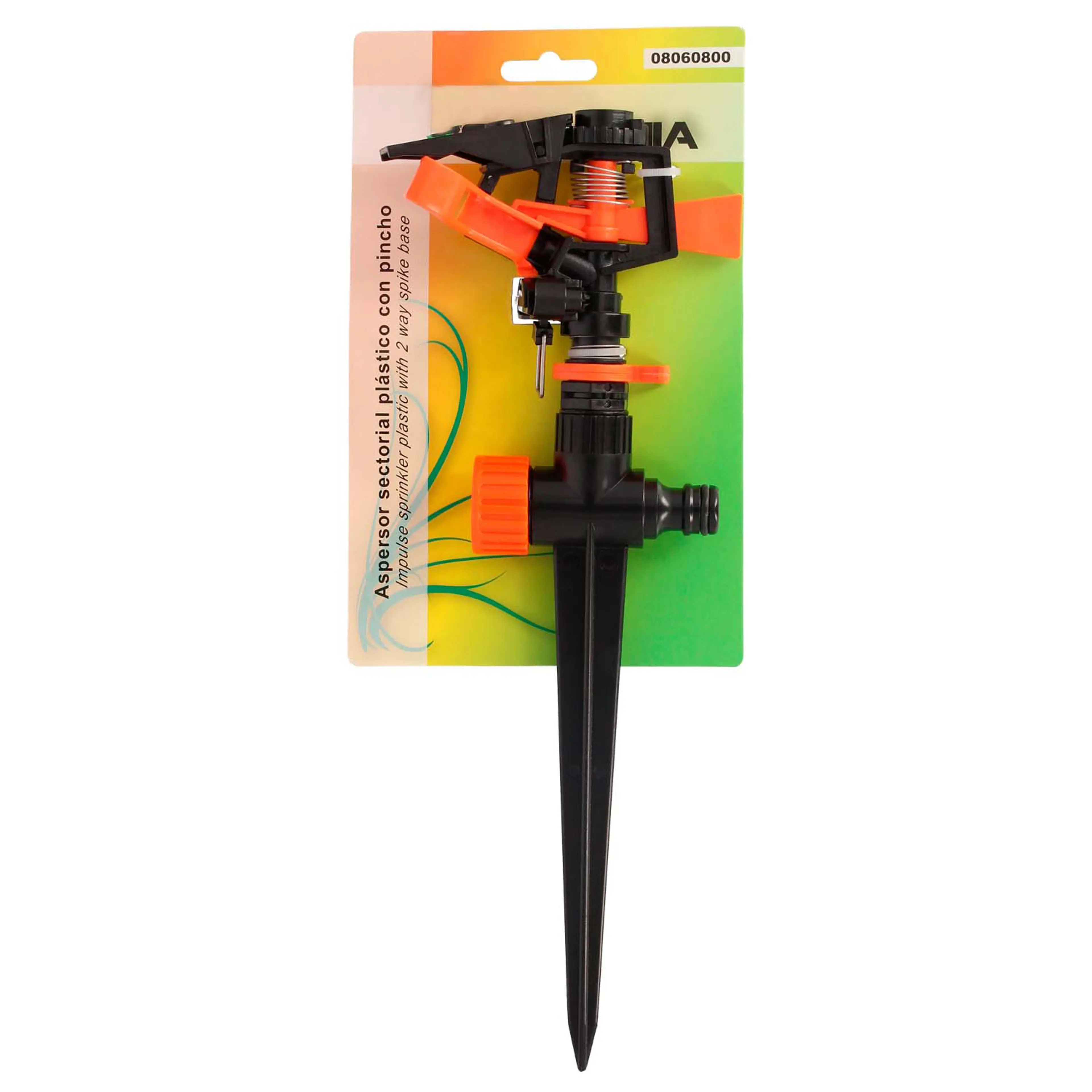 ASPERSOR PLÁSTICO SECTORIAL CON PIN