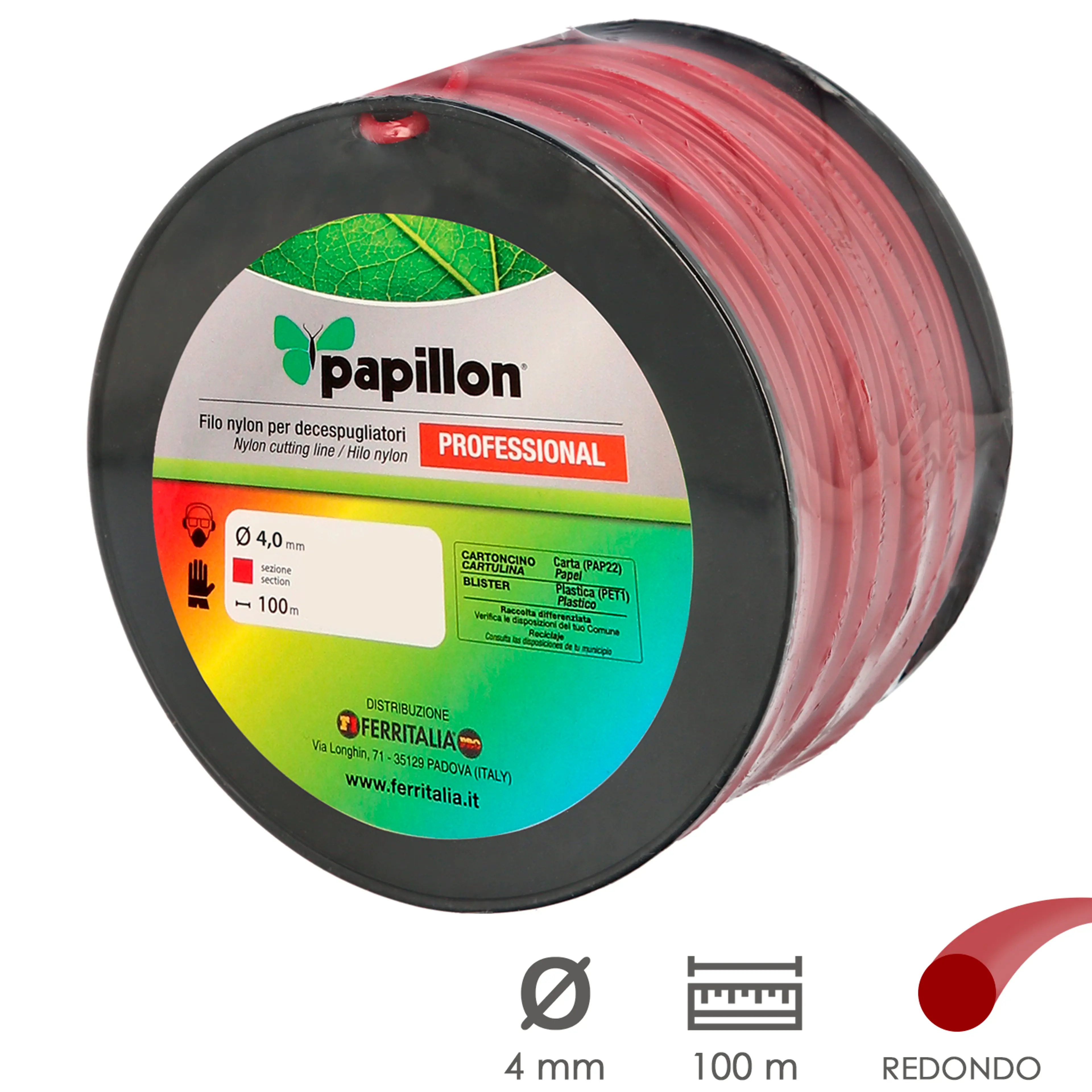 HILO NYLON REDONDO PROFESSIONAL Ø 4