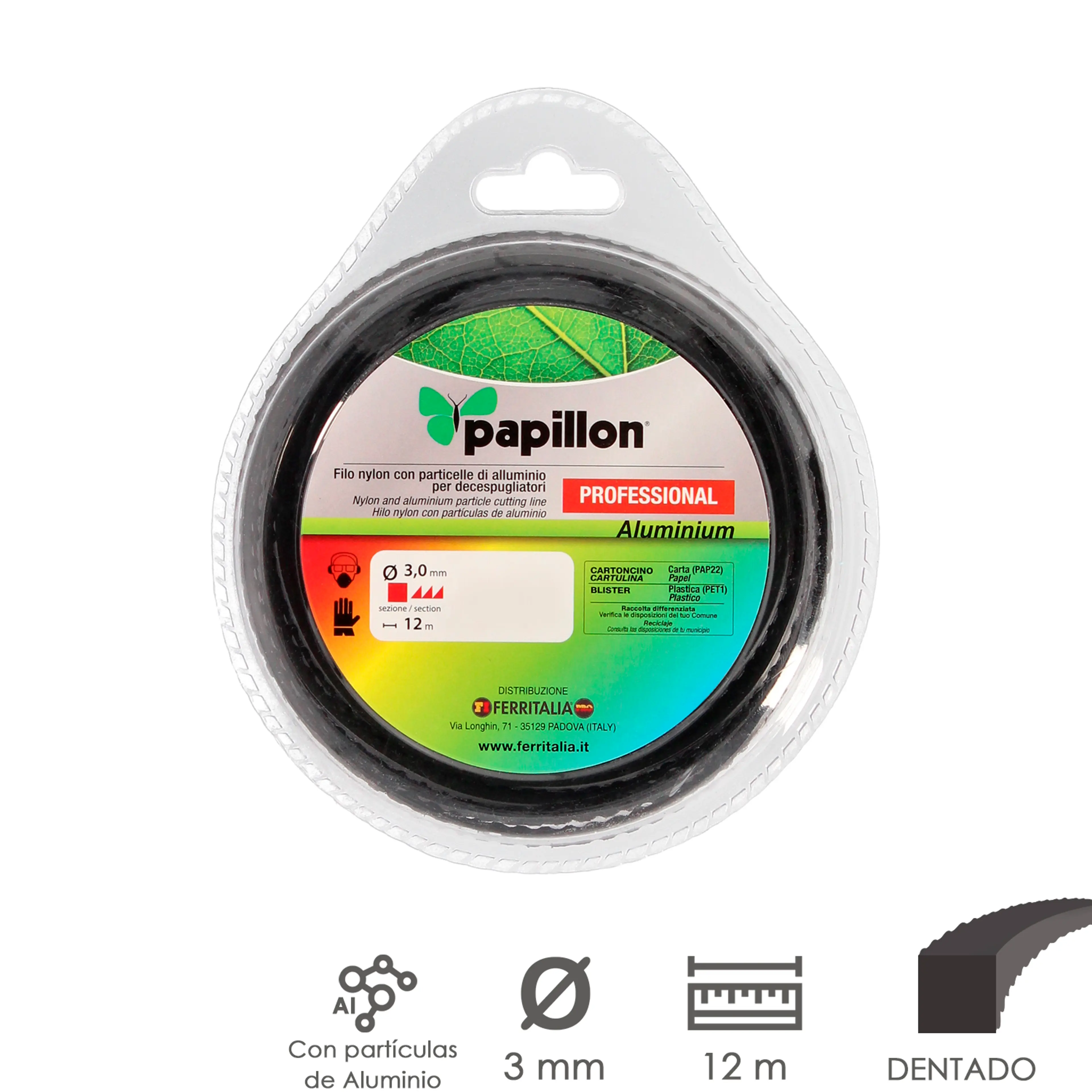 HILO NYLON / ALUMINIO DENTADO PROFE