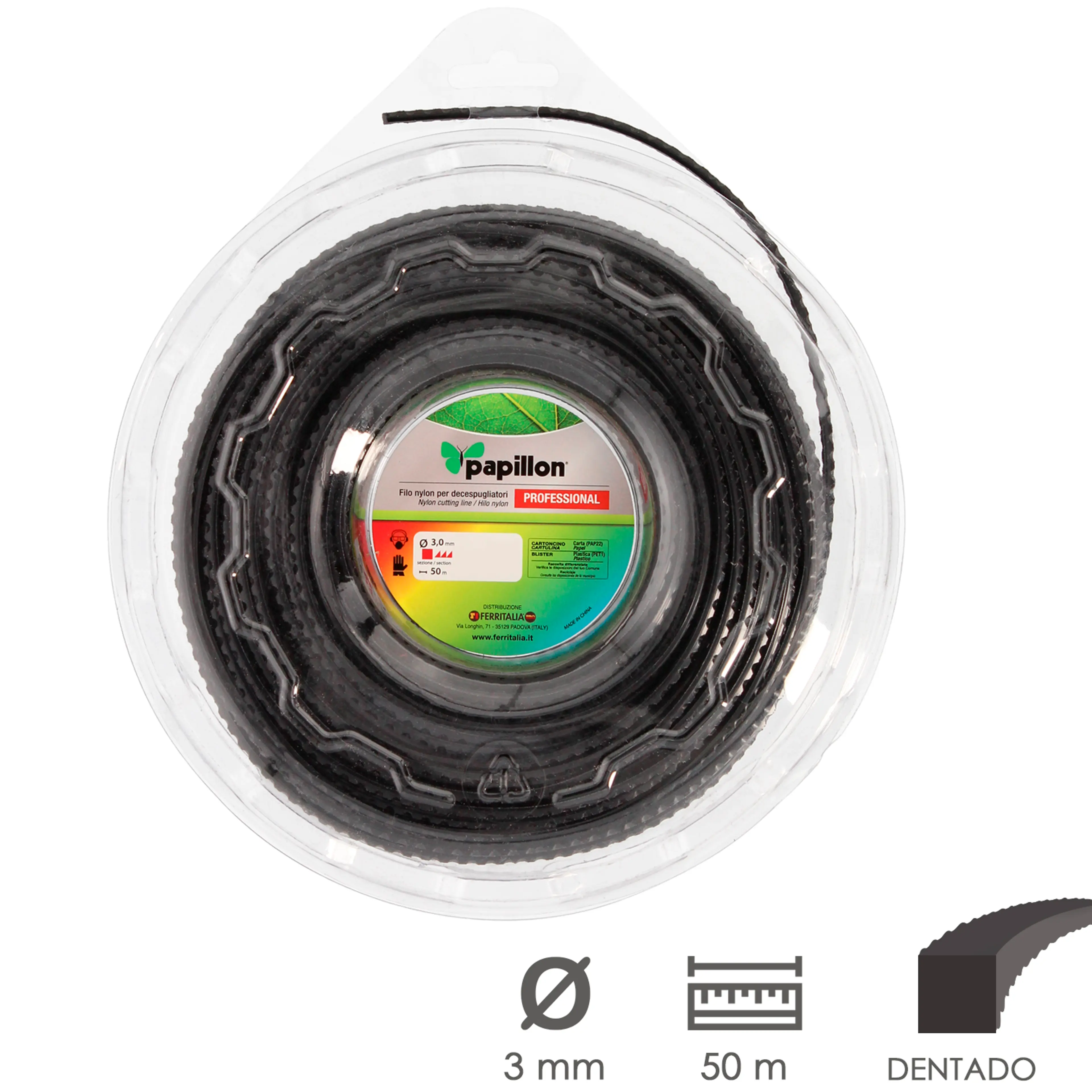 HILO NYLON CUADRADO TRENZADO PROFES