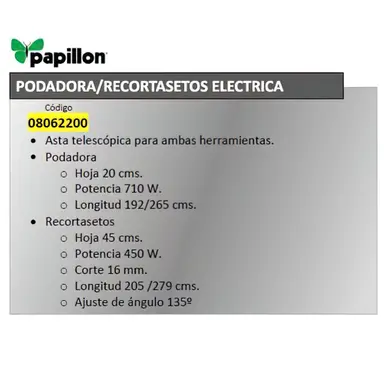 PODADORA / CORTASETOS ELECTRICA EXT
