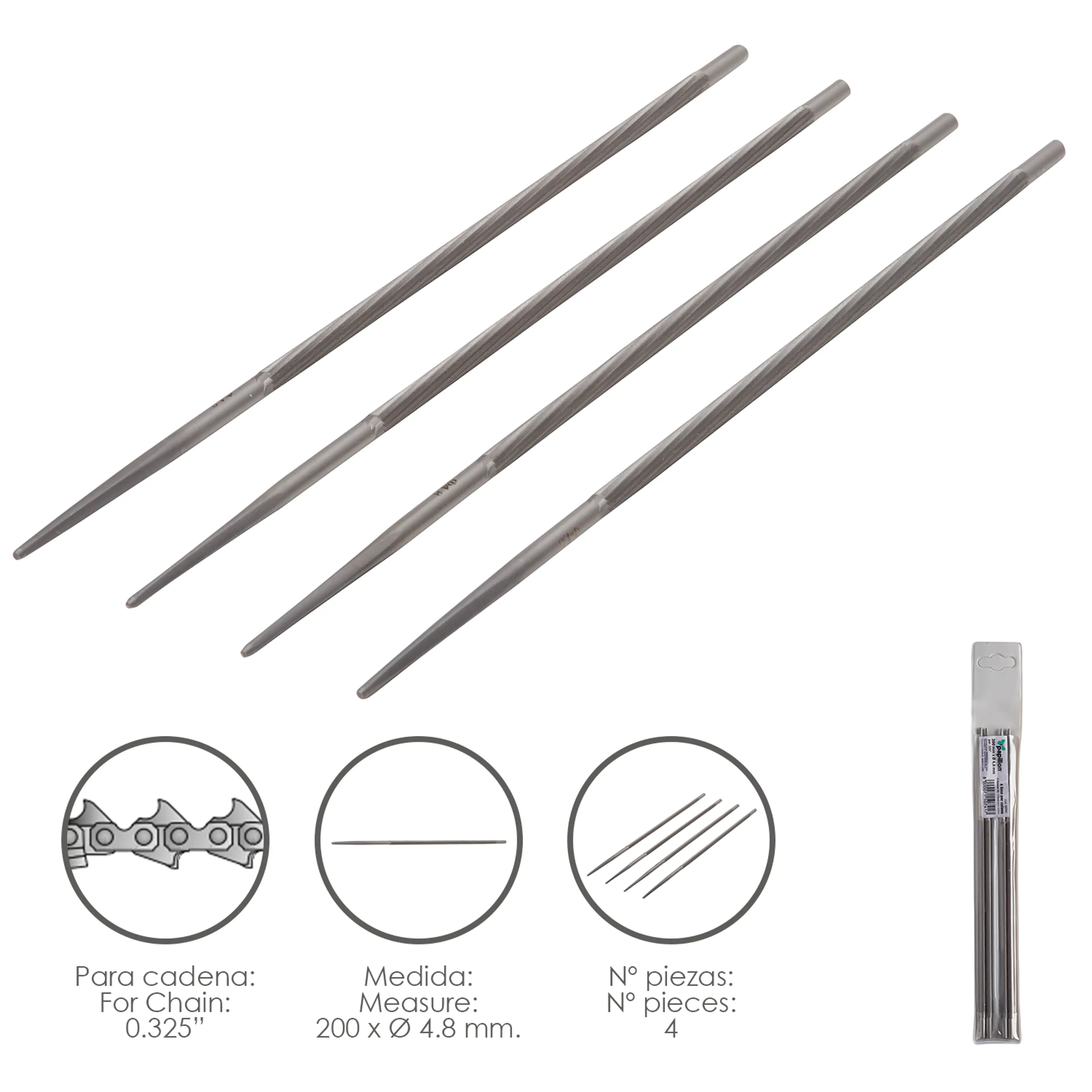 LIMAS CADENA MOTOSIERRA 200 X Ø 4.8
