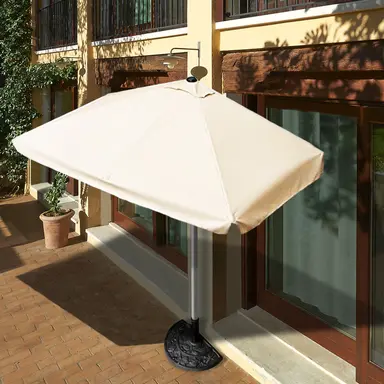 SOMBRILLA JARDIN A PARED 230 X 130 