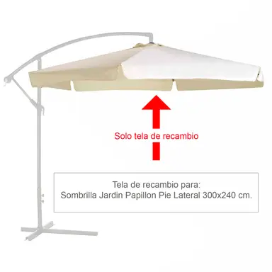 TELA RECAMBIO SOMBRILLA PAPILLON PI