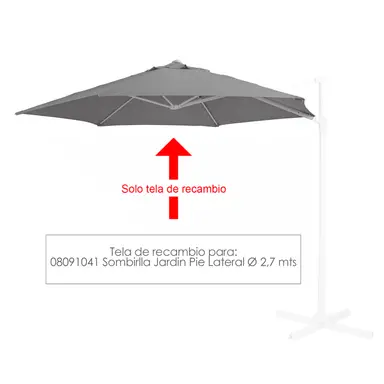 TELA RECAMBIO PARA SOMBRILLA JARDIN