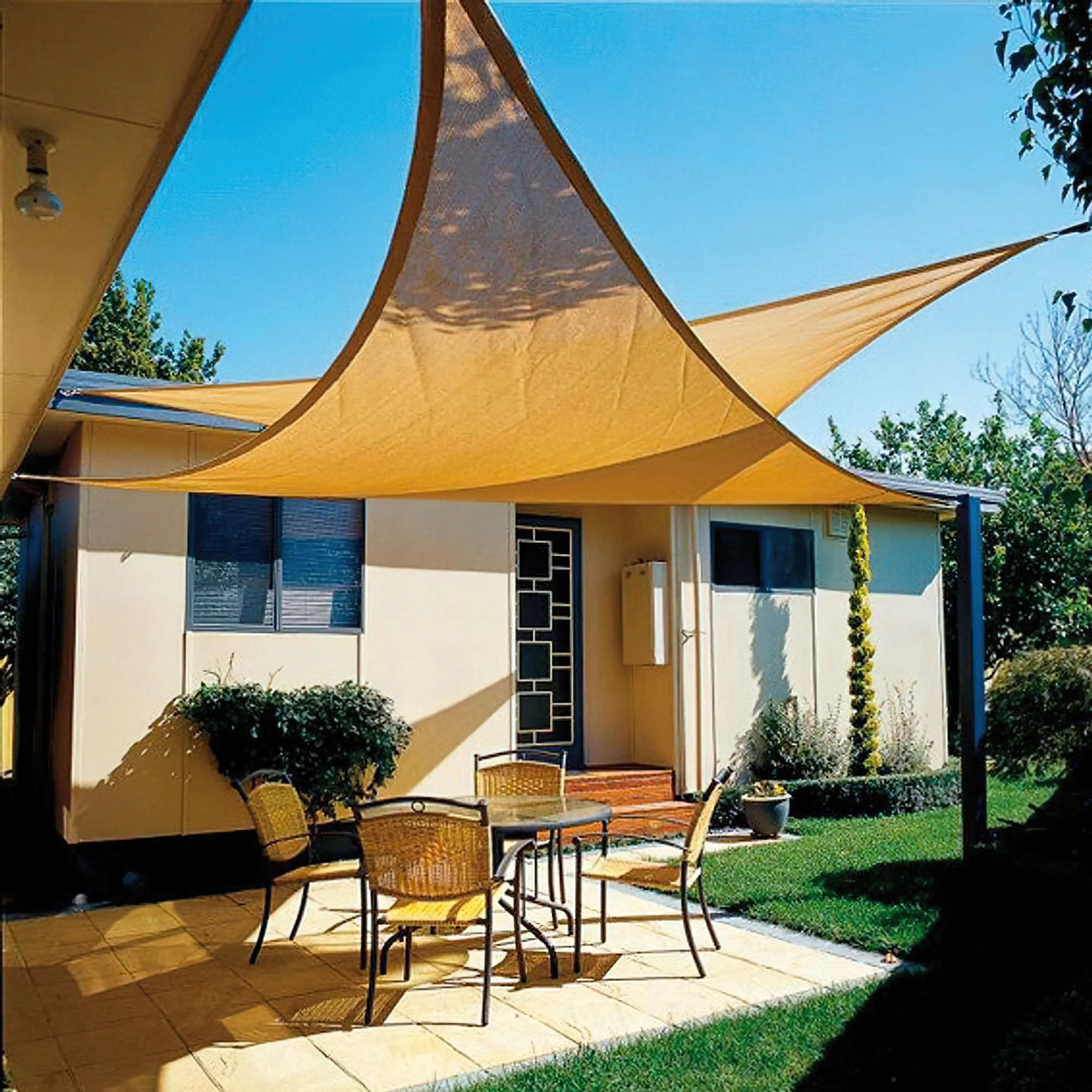 TOLDO VELA SOMBRA JARDIN TRIANGULAR