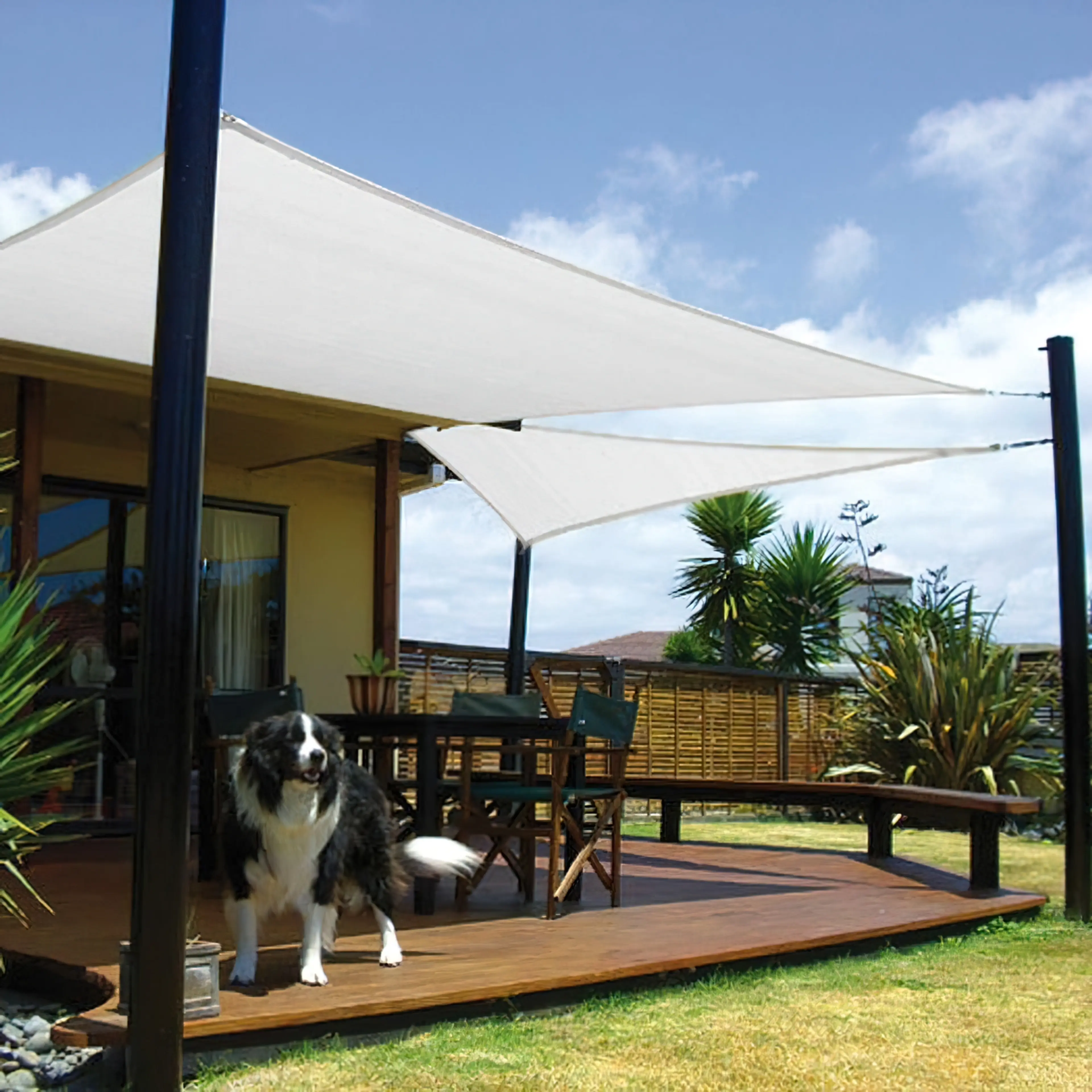 TOLDO VELA SOMBRA JARDIN CUADRADA 3