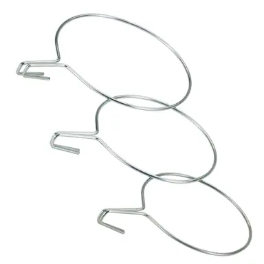SOPORTE MACETA BALCON ZINCADO 22 CM