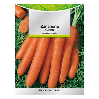 SEMILLAS ZANAHORIA NANTES TEMPRANA 