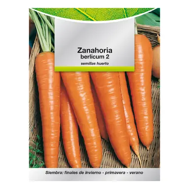 SEMILLAS HUERTO ZANAHORIA BERLICUM 