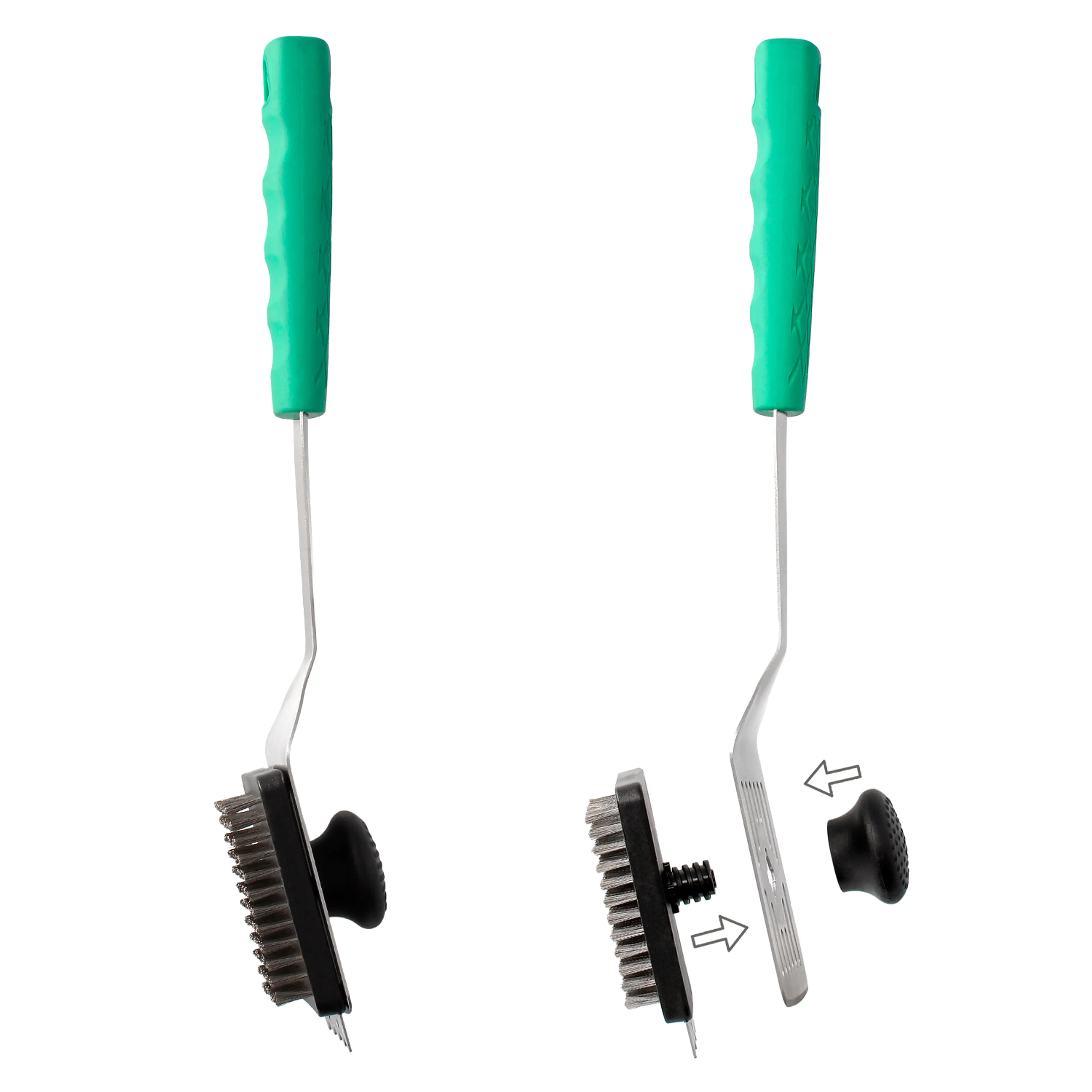 ESPATULA CON CEPILLO RASCADOR BARBA