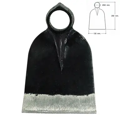 AZADA  FORJADA SIN MANGO    36/  75