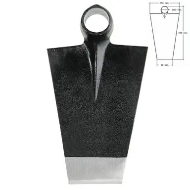 AZADA FORJADA SIN MANGO    64/  910