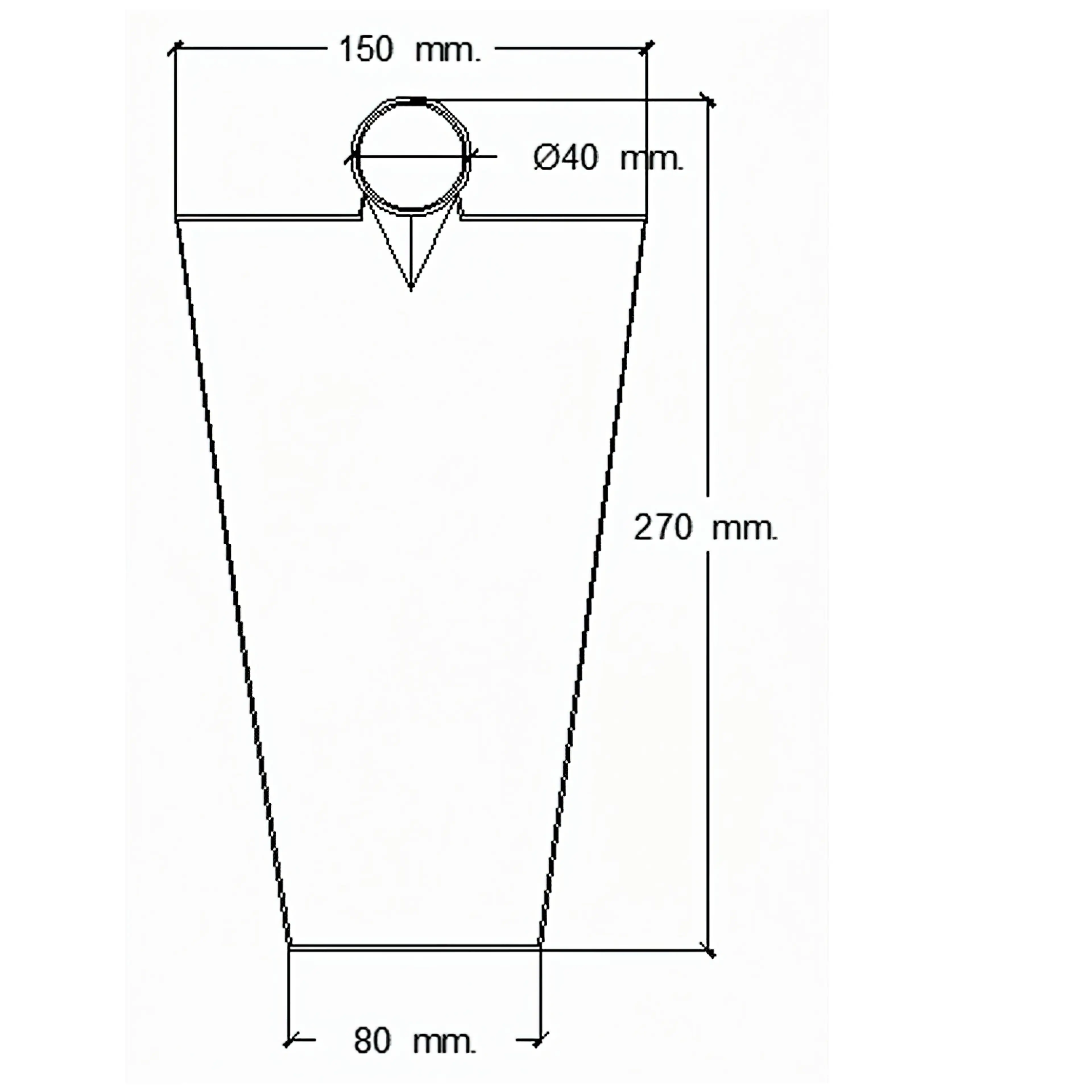 AZADA FORJADA SIN MANGO    64/  910