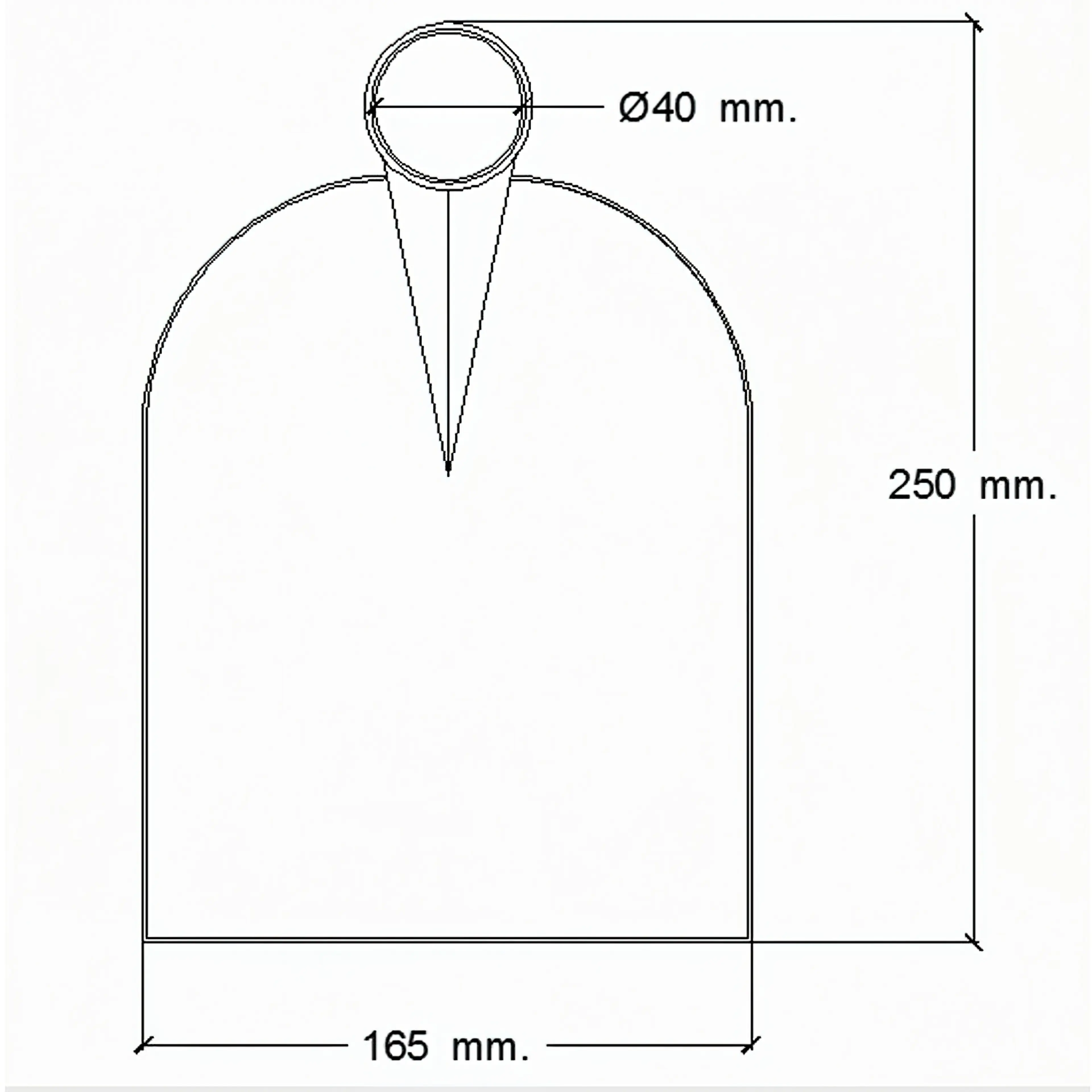 AZADA FORJADA SIN MANGO 192/1000 GR