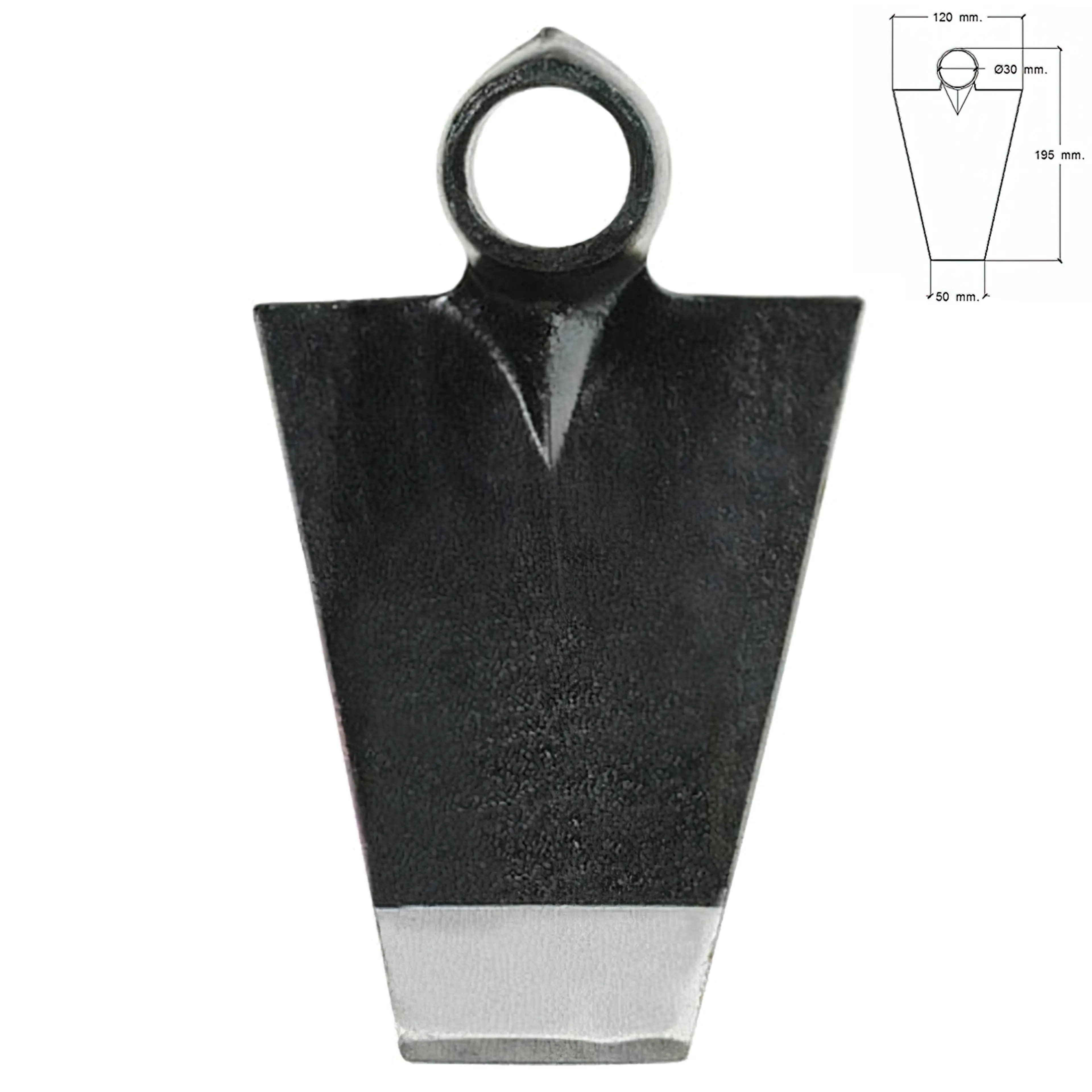 AZADA FORJADA SIN MANGO 293/  450 G