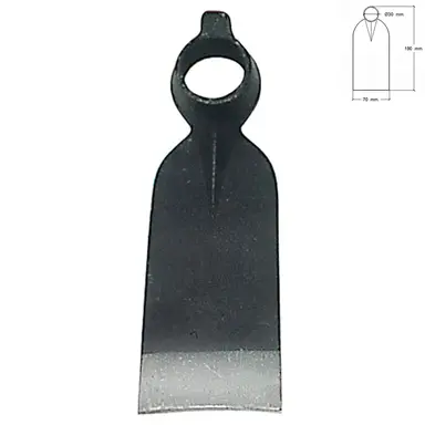 AZADA FORJADA SIN MANGO 210/  350 G