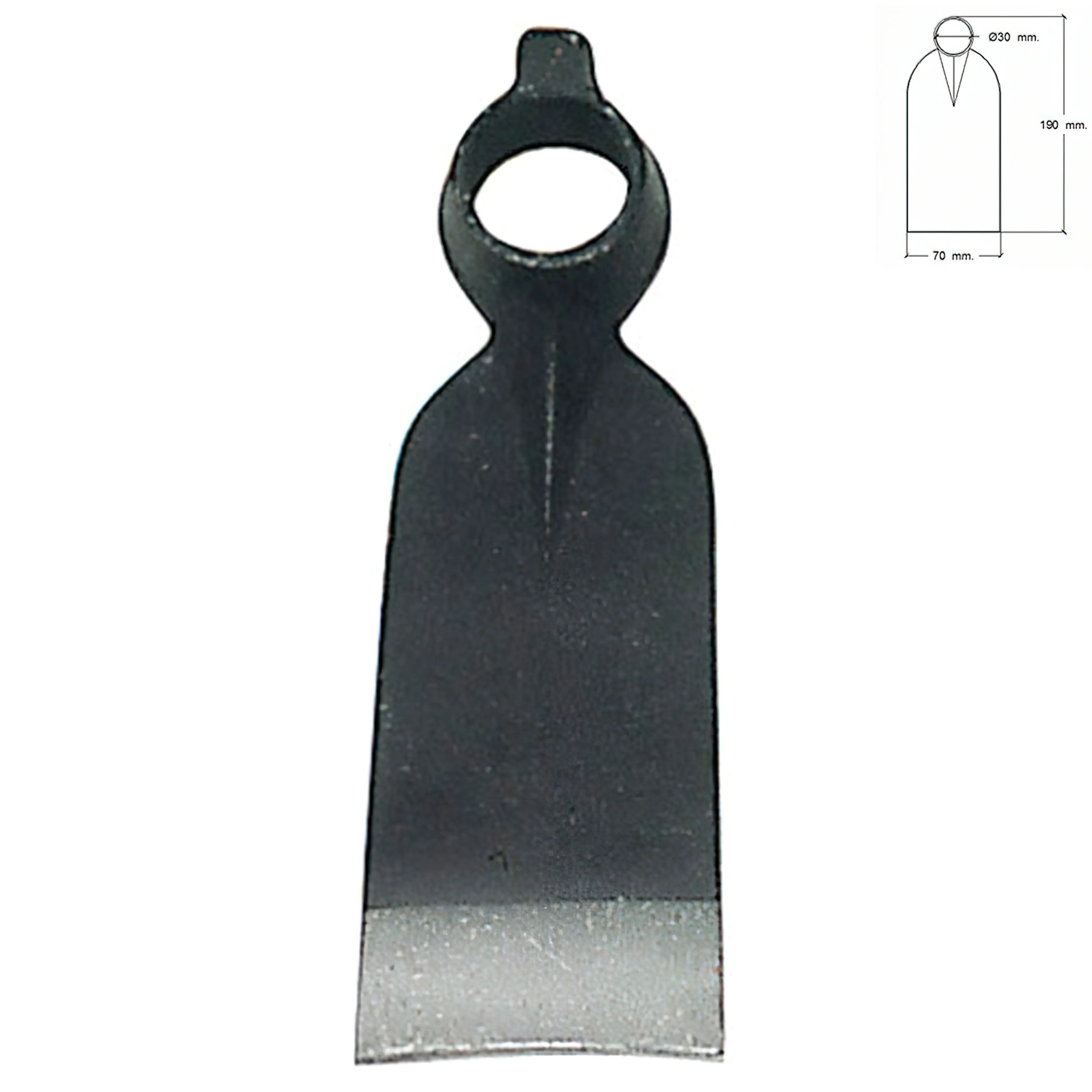 AZADA FORJADA SIN MANGO 210/  350 G