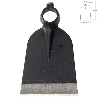 AZADA FORJADA SIN MANGO 219/  750 G