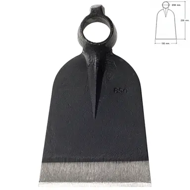 AZADA FORJADA SIN MANGO 219/  850 G