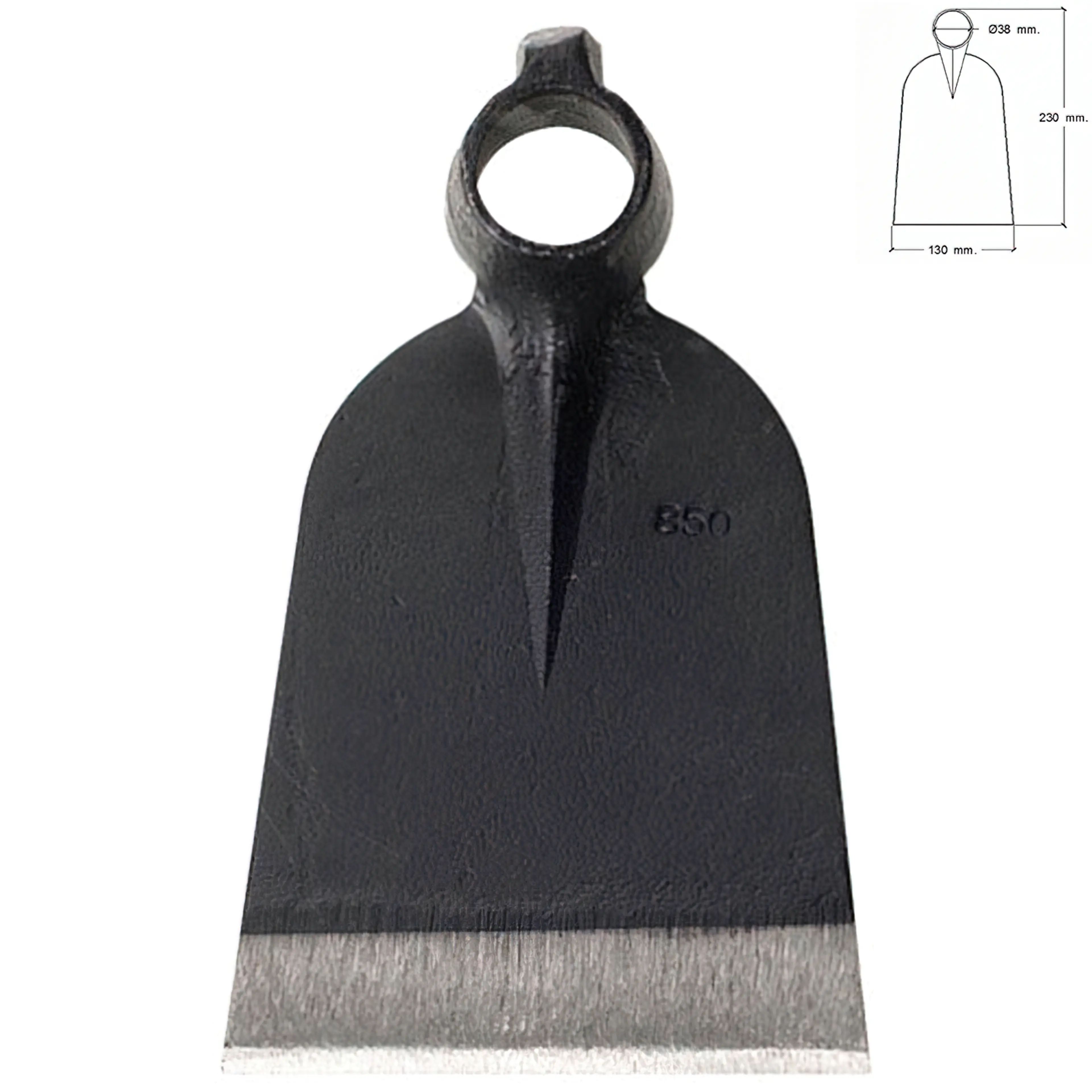 AZADA FORJADA SIN MANGO 219/  850 G