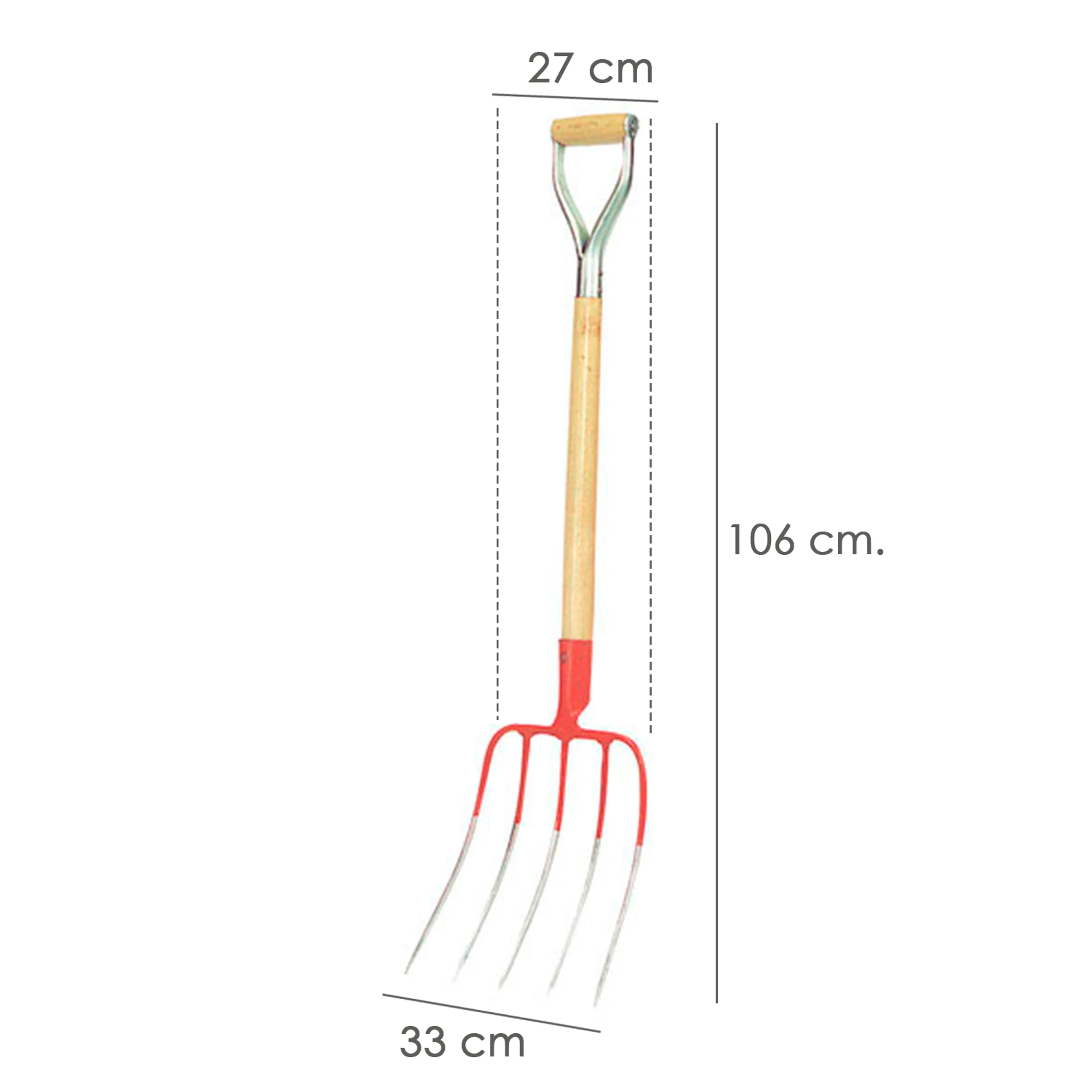 HORCA CON MANGO ANILLA  560 / 5 PUA
