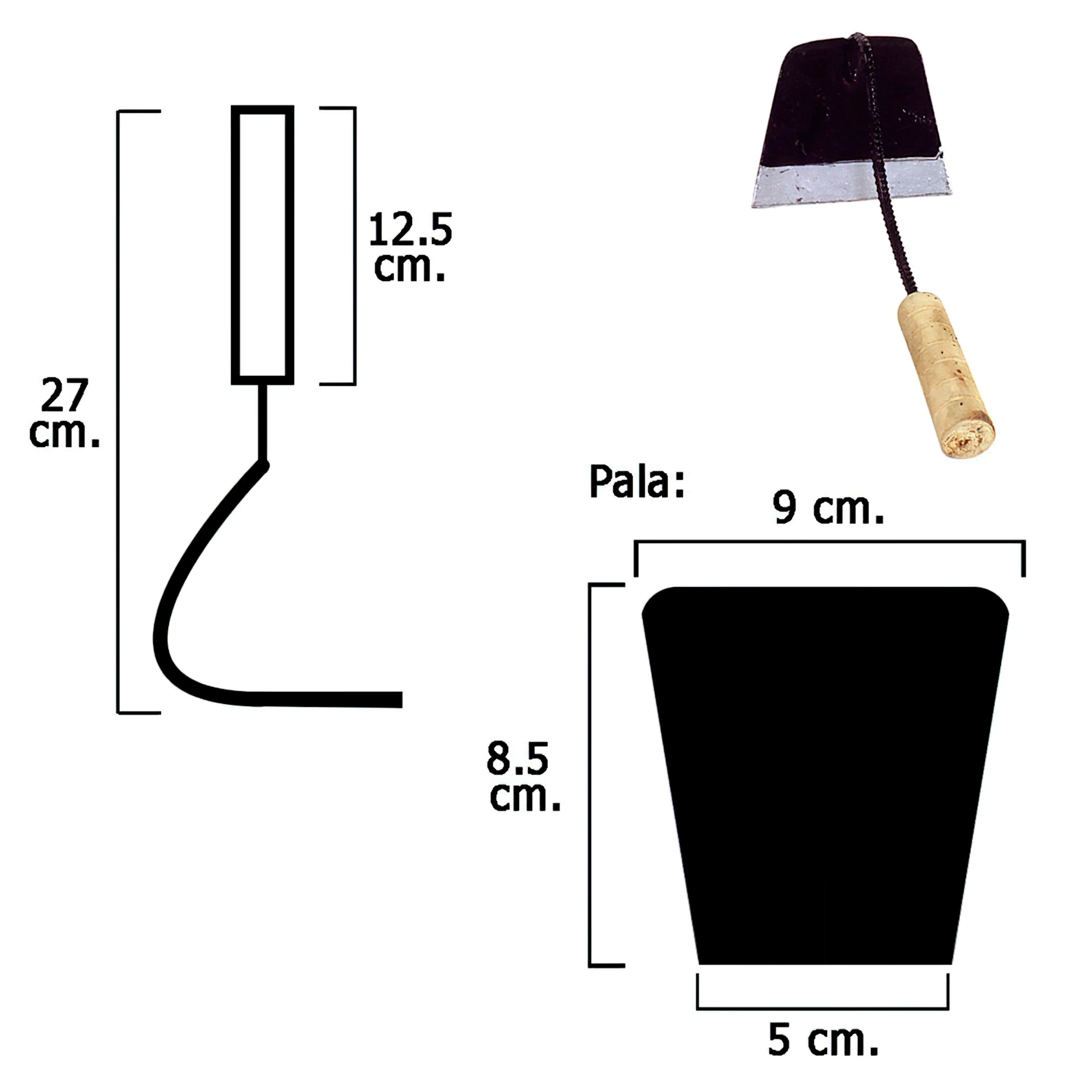 ALMOCAFRE ARTESANO PEQUEÑO BOCA ANC