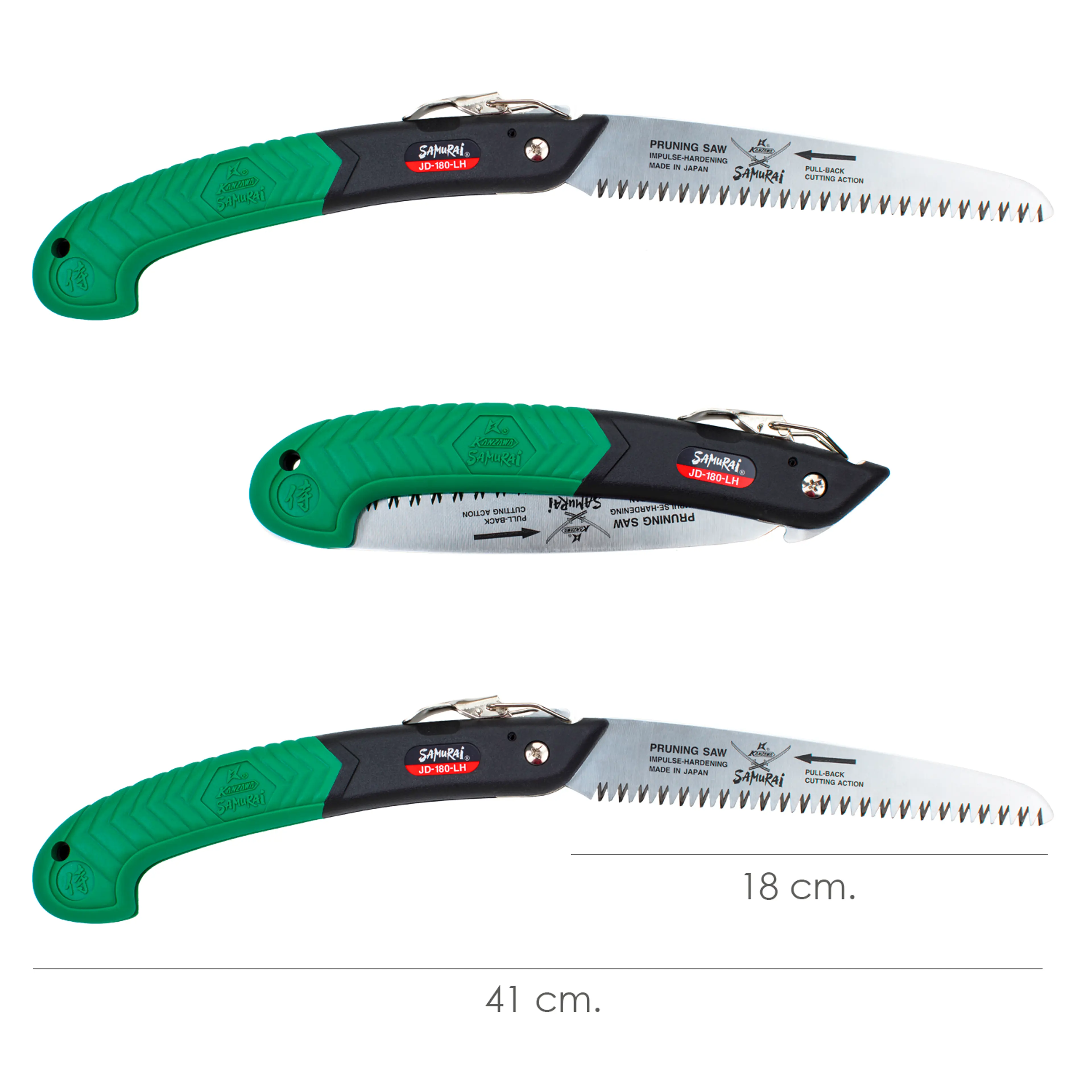 SERRUCHO SAMURAI PLEGABLE 180 MM.