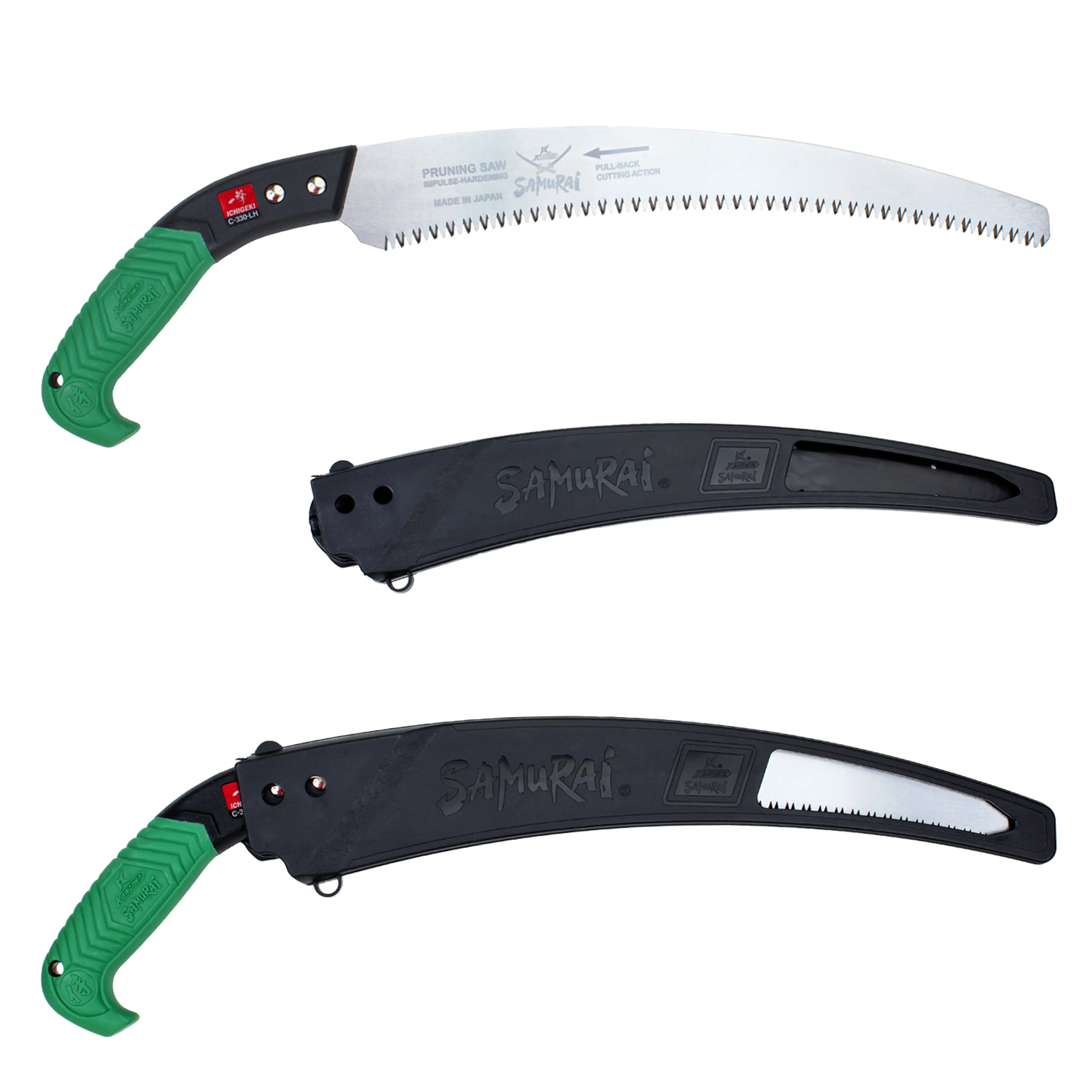 SERRUCHO SAMURAI CURVO MANGO GOMA 3